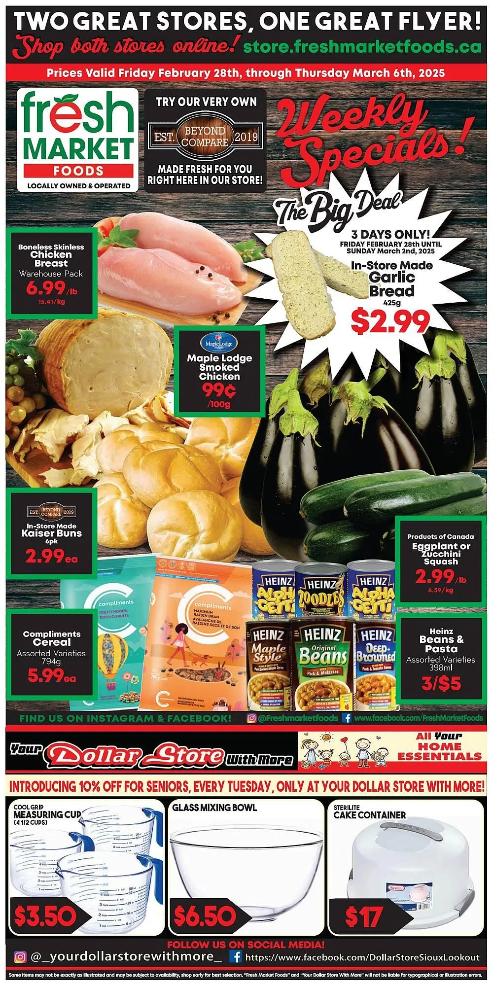 Fresh Market Foods flyer - 1