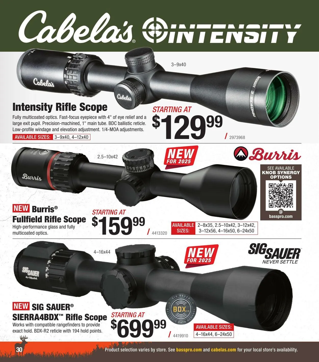 Bass Pro Current flyer from August 28 to September 11 2025 - flyer page 30