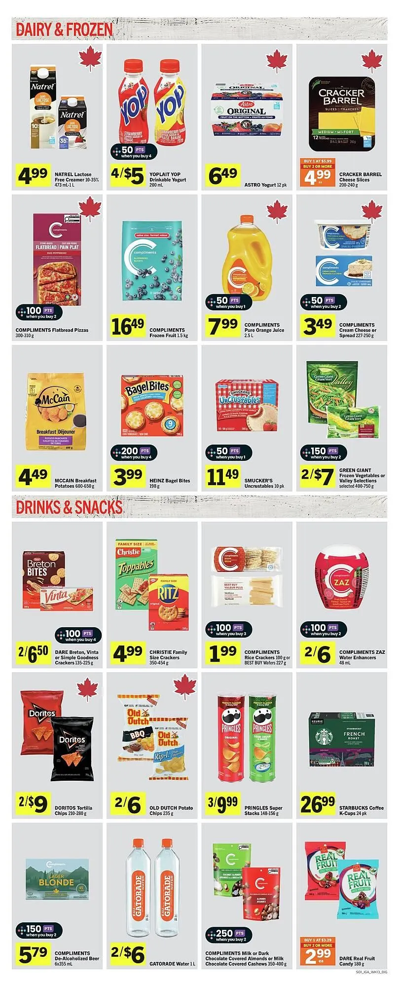 IGA flyer from July 25 to August 1 2025 - flyer page 7