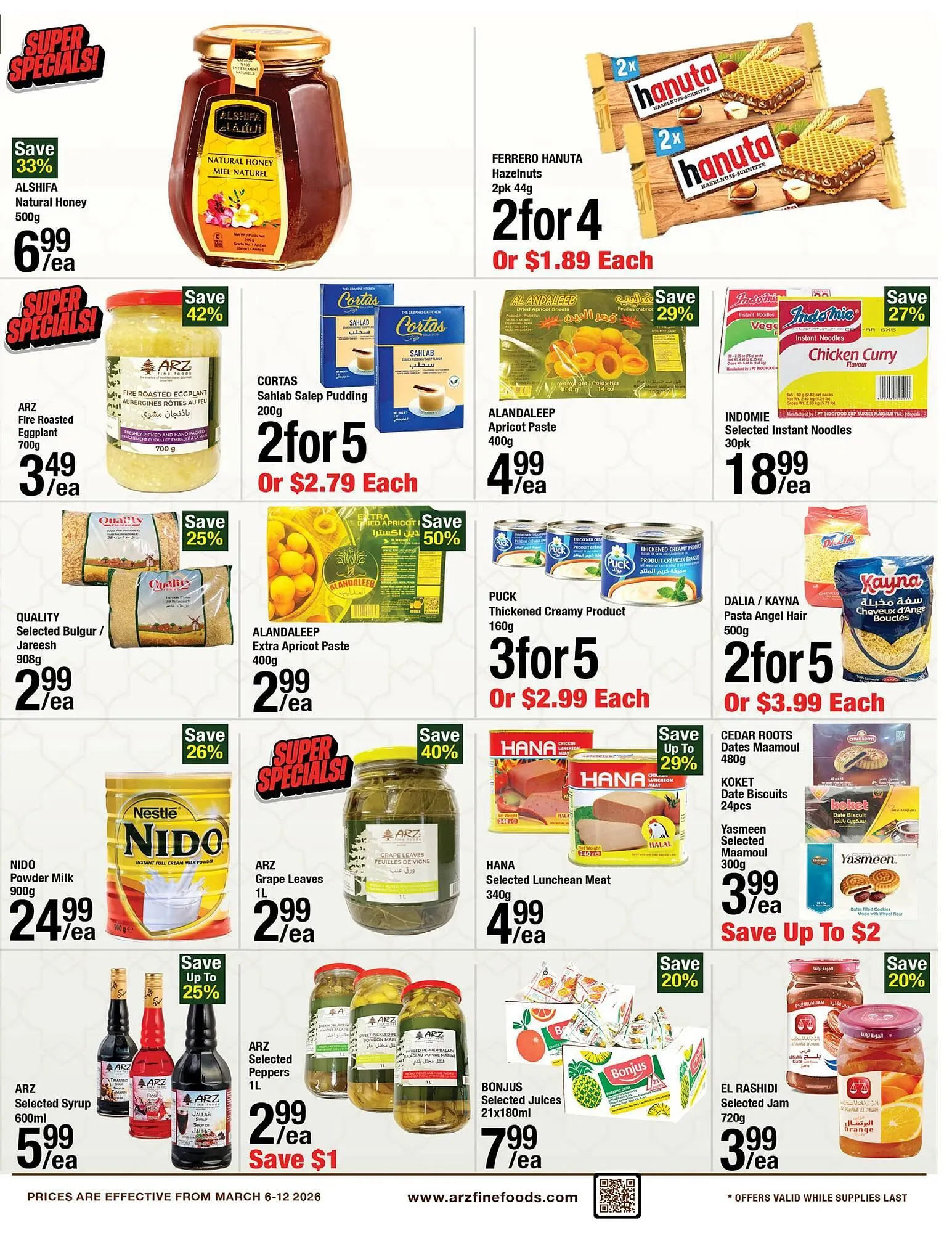 Arz Fine Foods flyer from March 6 to March 12 2026 - flyer page 5