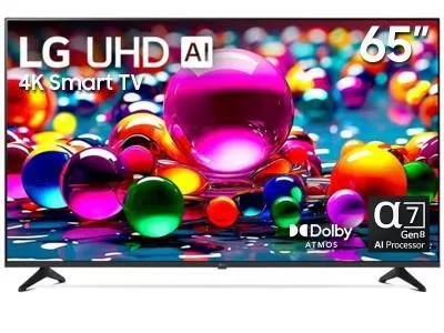 65" LG 65UA7700PUB UHD AI UA77 4K Smart TV 2025