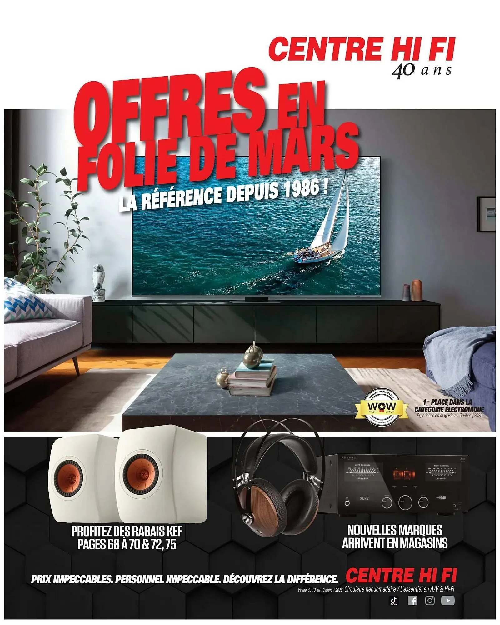 Centre Hi-Fi flyer from March 13 to March 19 2026 - flyer page 1