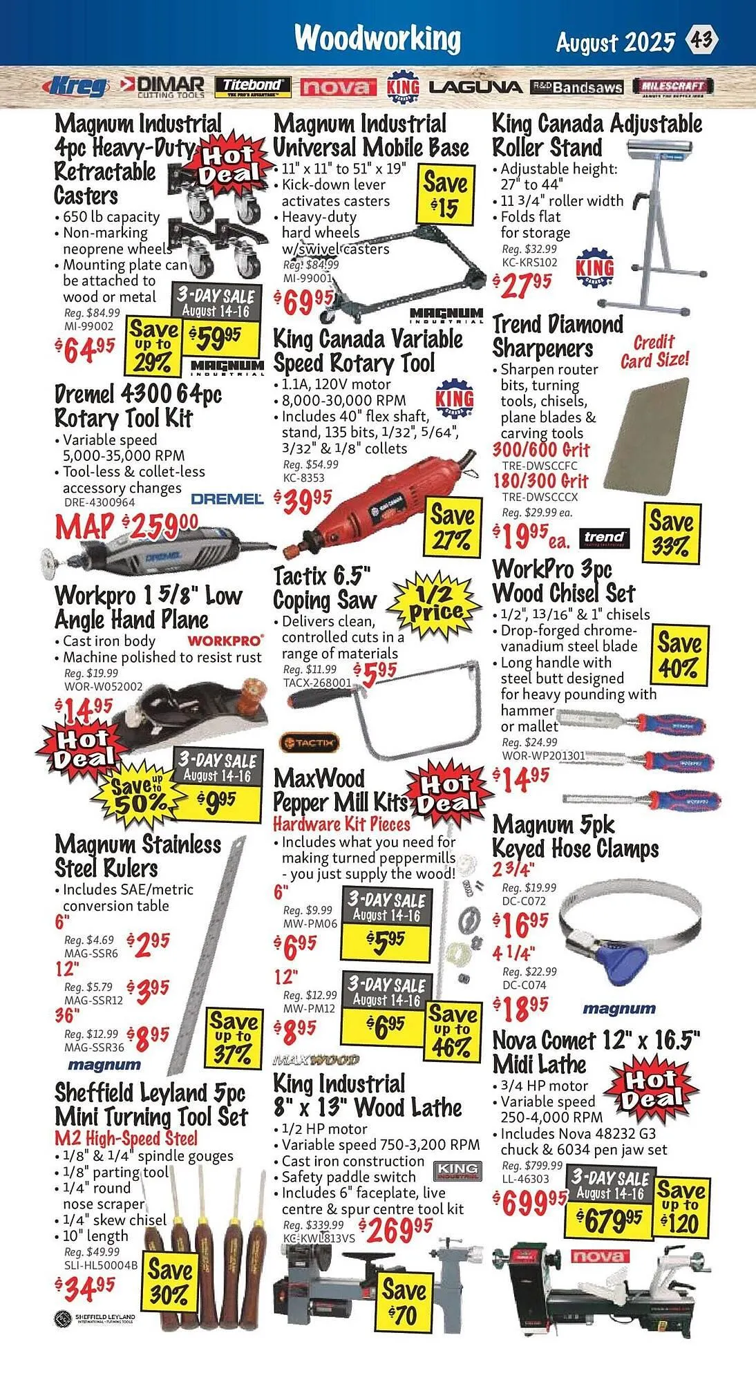 KMS Tools flyer from August 1 to August 8 2025 - flyer page 43