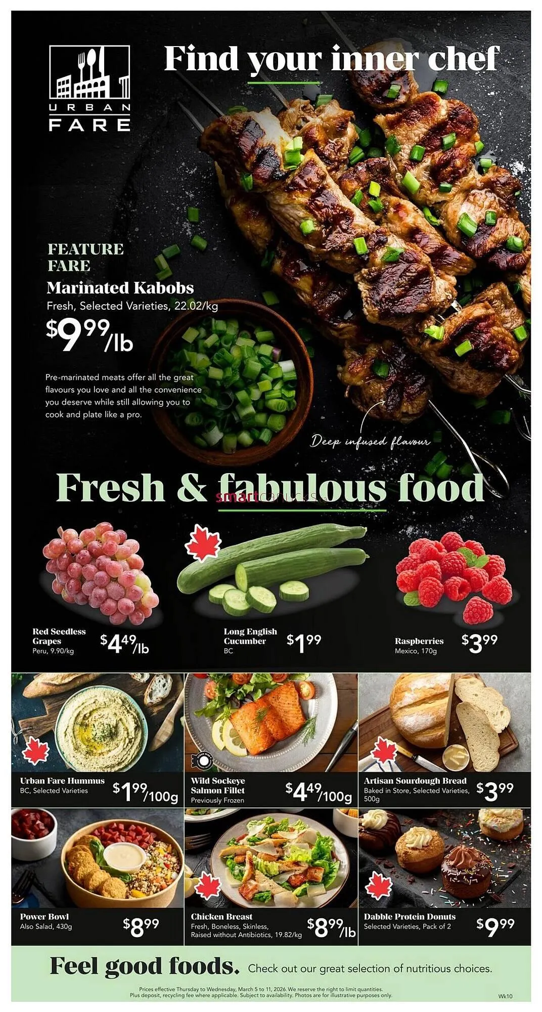 Urban Fare flyer from March 5 to March 11 2026 - flyer page 1