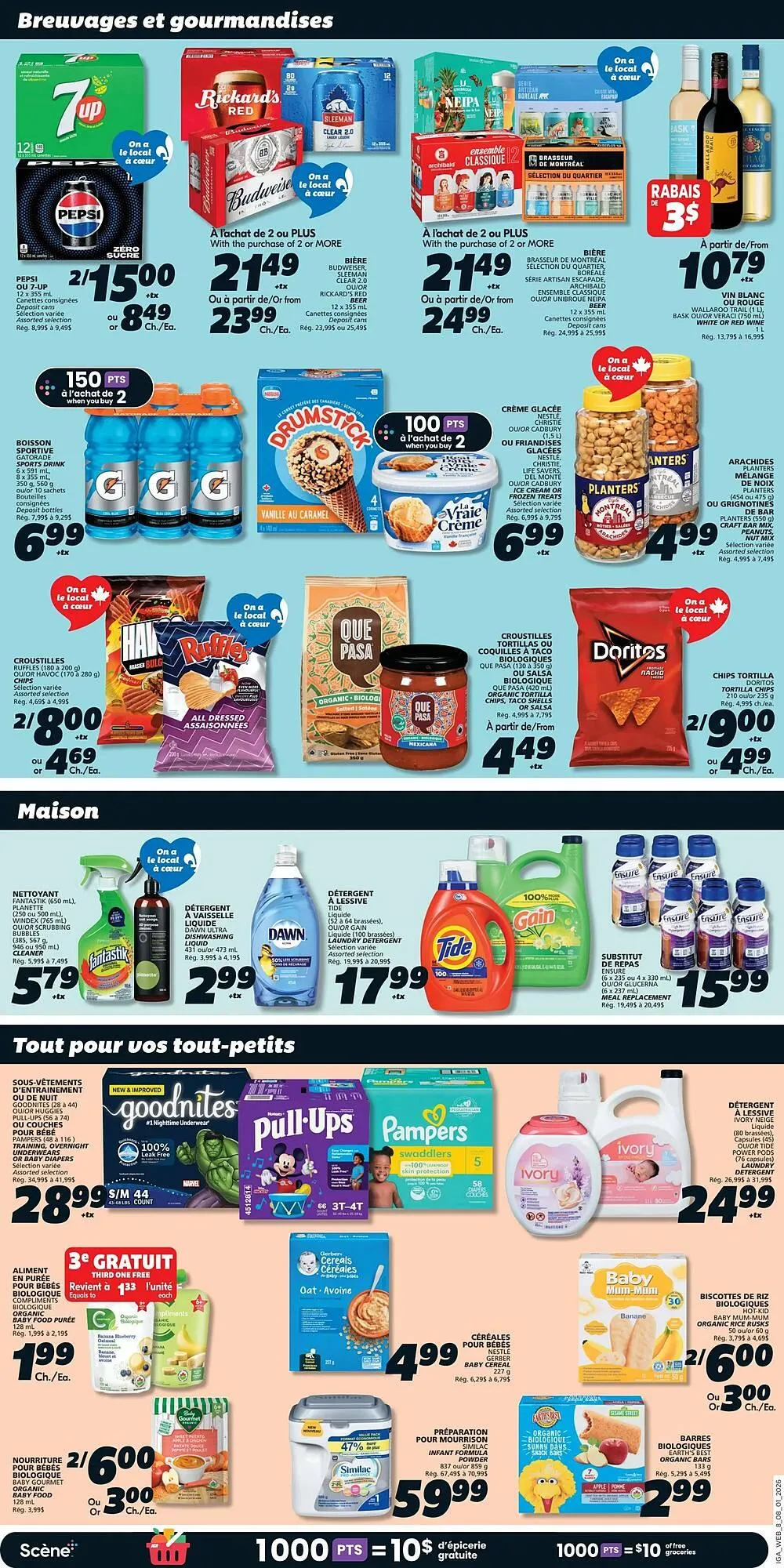 IGA flyer from January 8 to January 14 2026 - flyer page 10