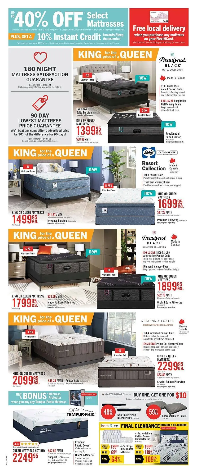 The Brick flyer from July 17 to July 31 2025 - flyer page 16