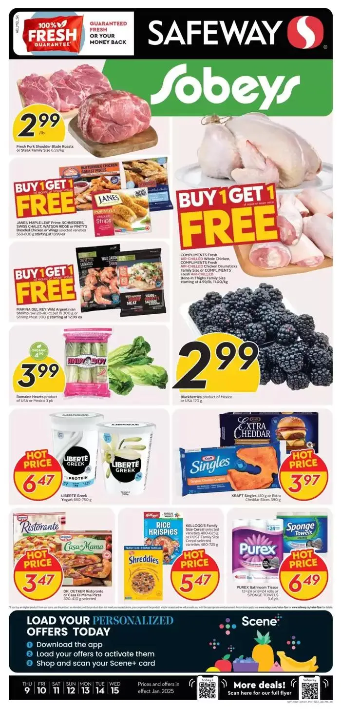 Sobeys Weekly ad from January 9 to January 15 2025 - flyer page 11