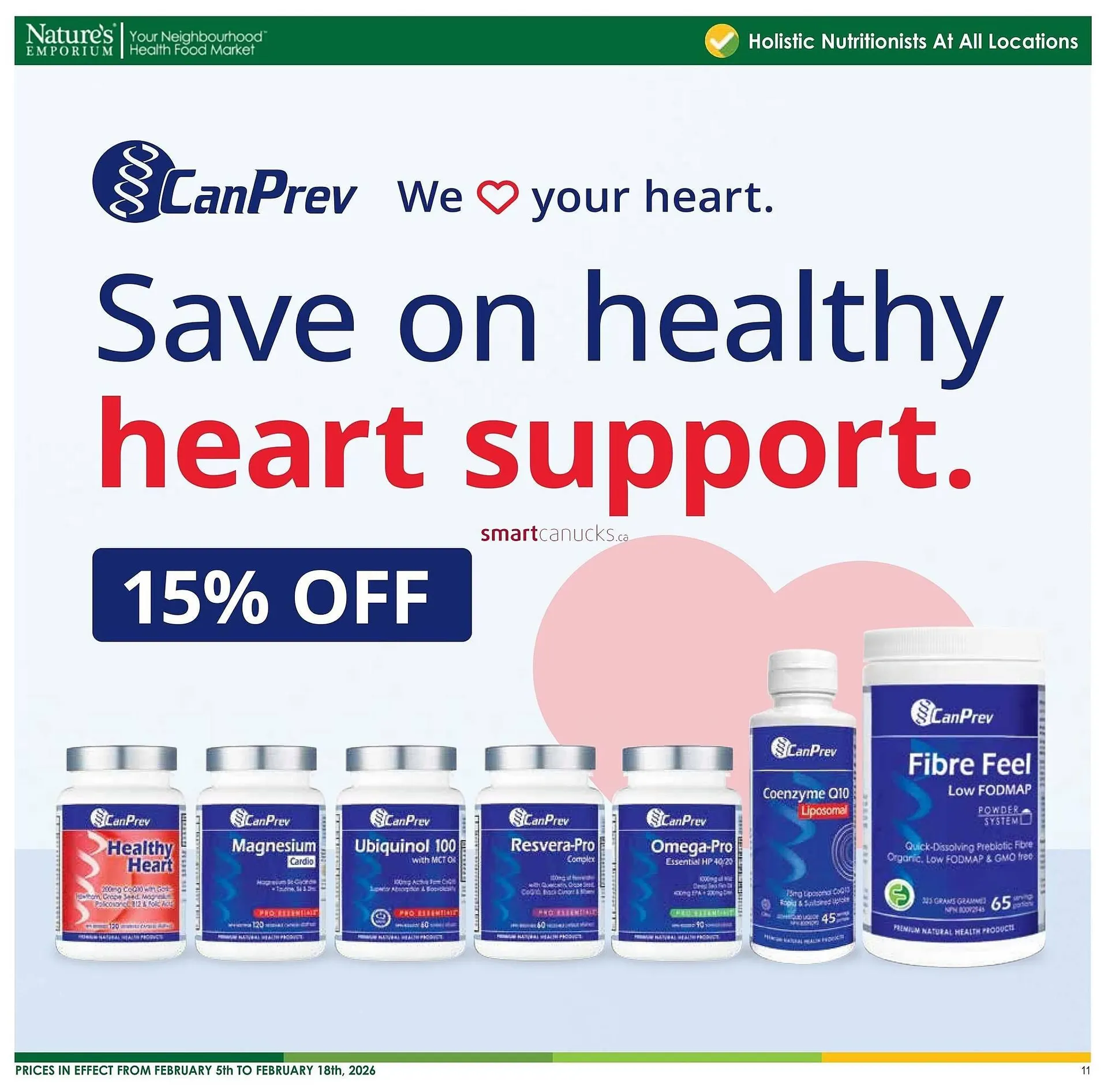 Nature's Emporium flyer from February 5 to February 18 2026 - flyer page 11