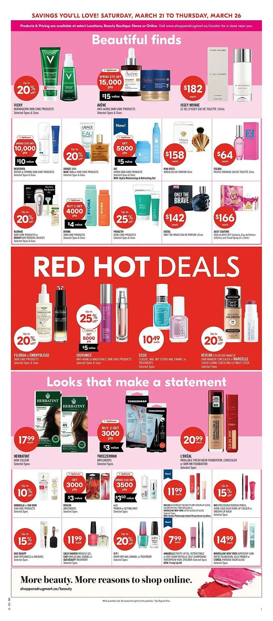 Shoppers Drug Mart flyer from March 21 to March 26 2026 - flyer page 15
