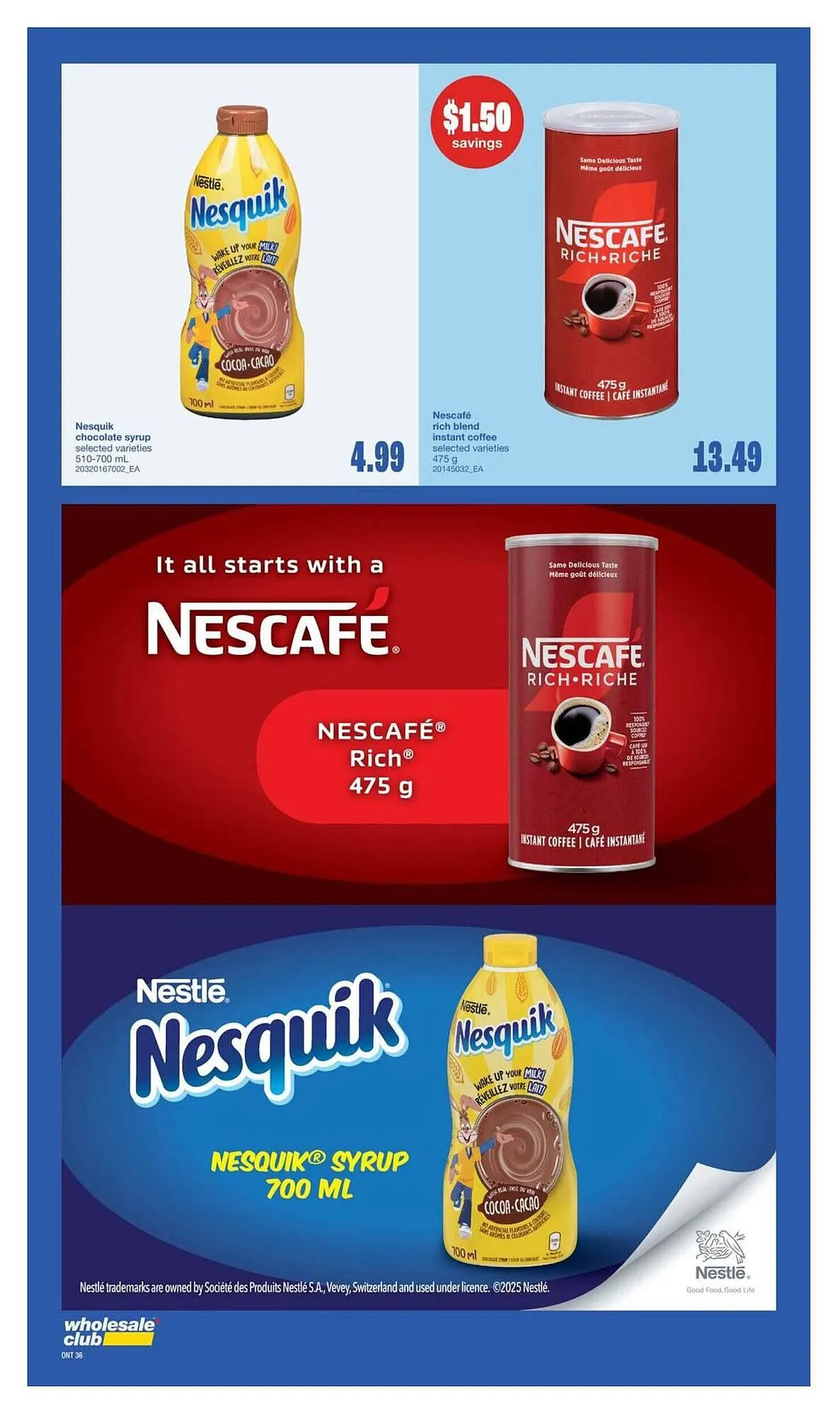 Wholesale Club flyer from May 29 to June 19 2025 - flyer page 39