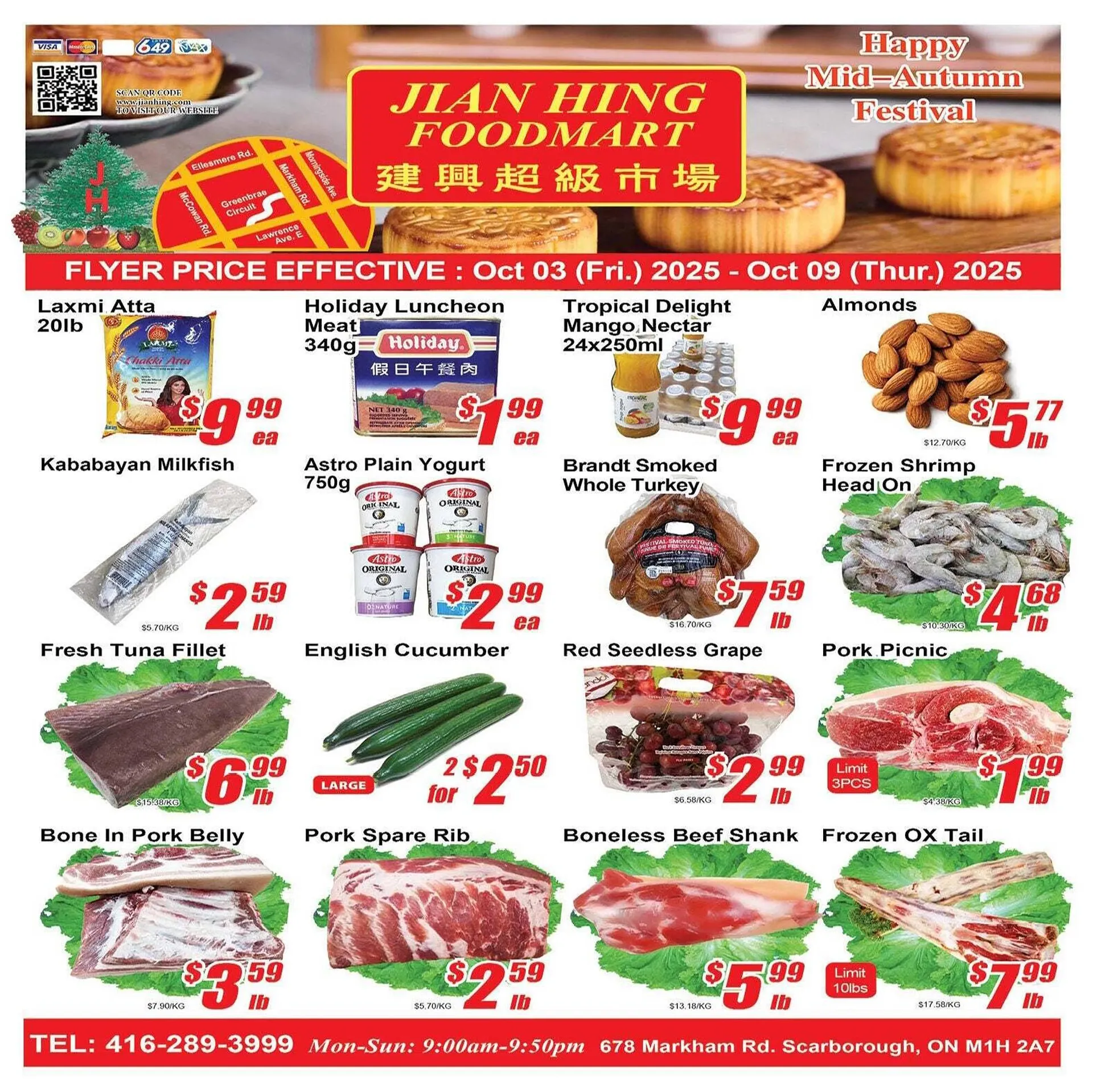 Jian Hing Supermarket flyer from October 4 to October 10 2025 - flyer page 1
