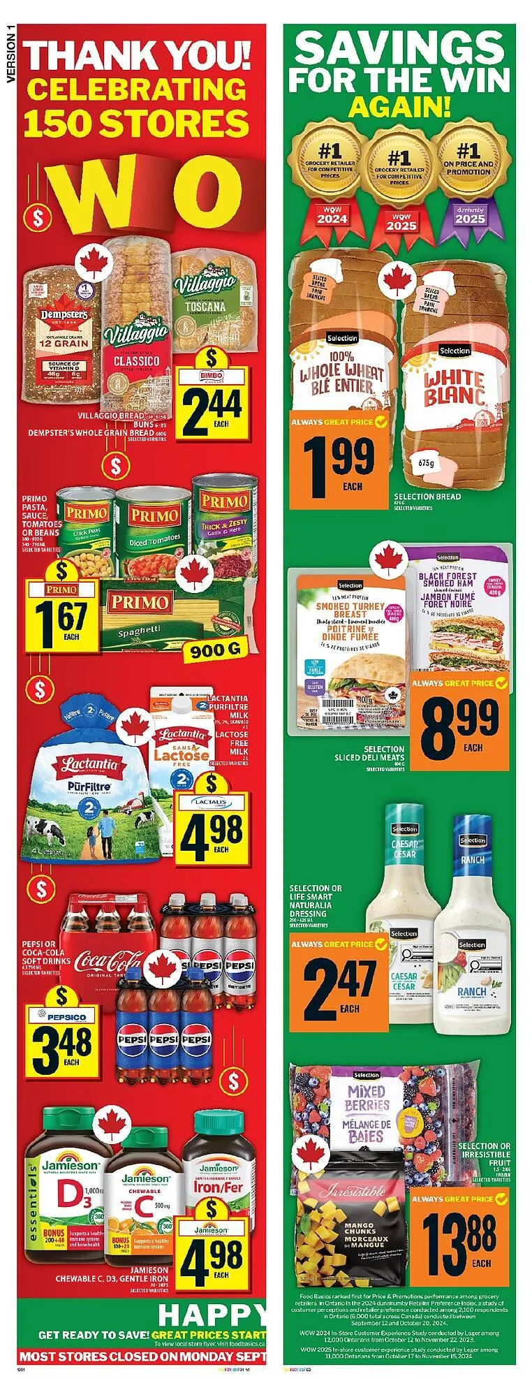Food Basics flyer from August 28 to September 3 2025 - flyer page 2
