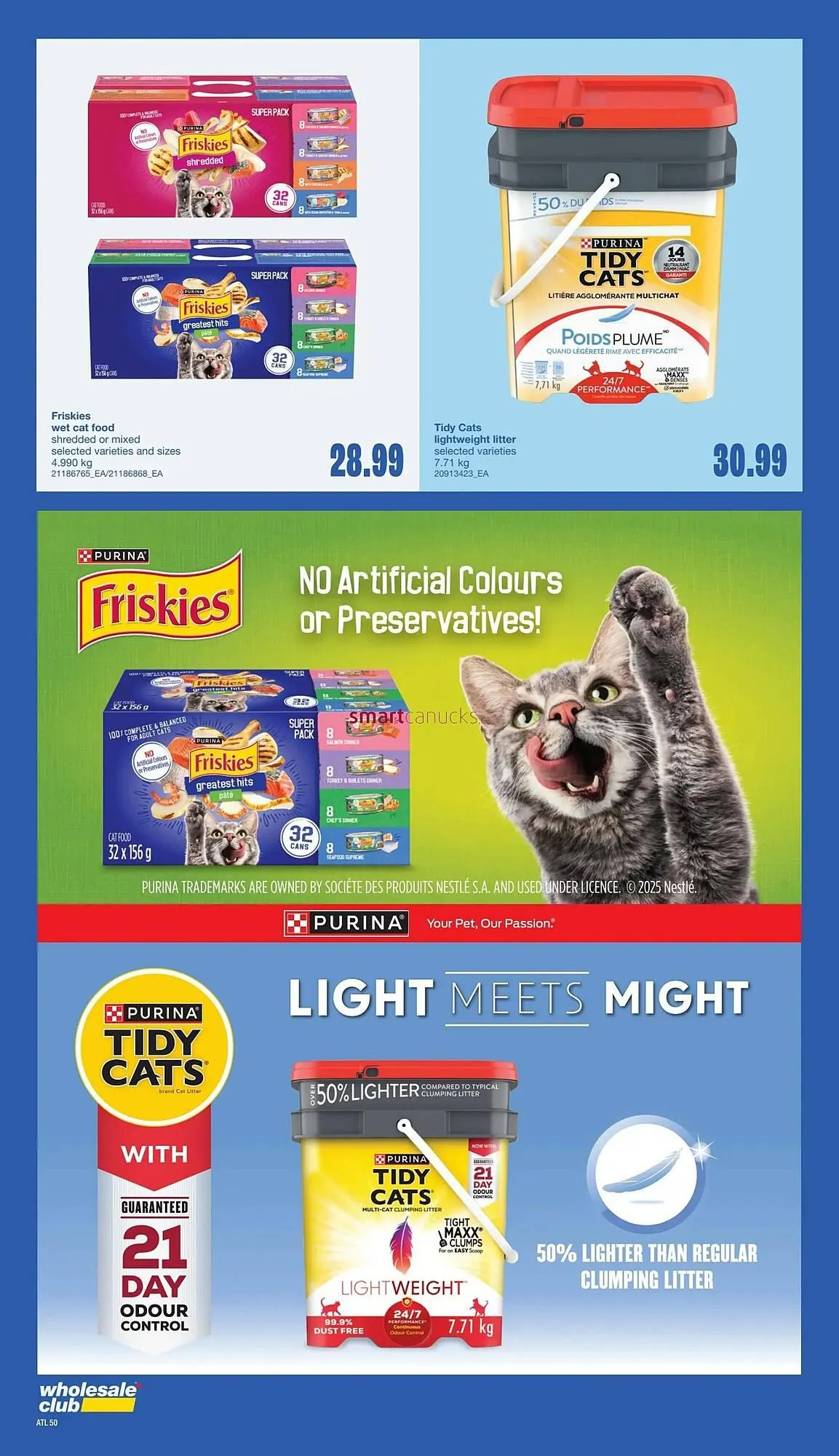 Wholesale Club flyer from October 23 to October 29 2025 - flyer page 50
