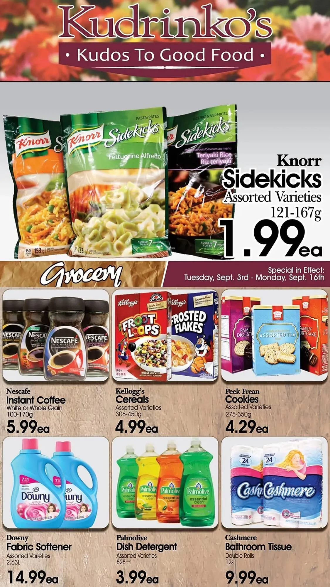 Kudrinko's flyer from September 5 to September 11 2024 - flyer page 4