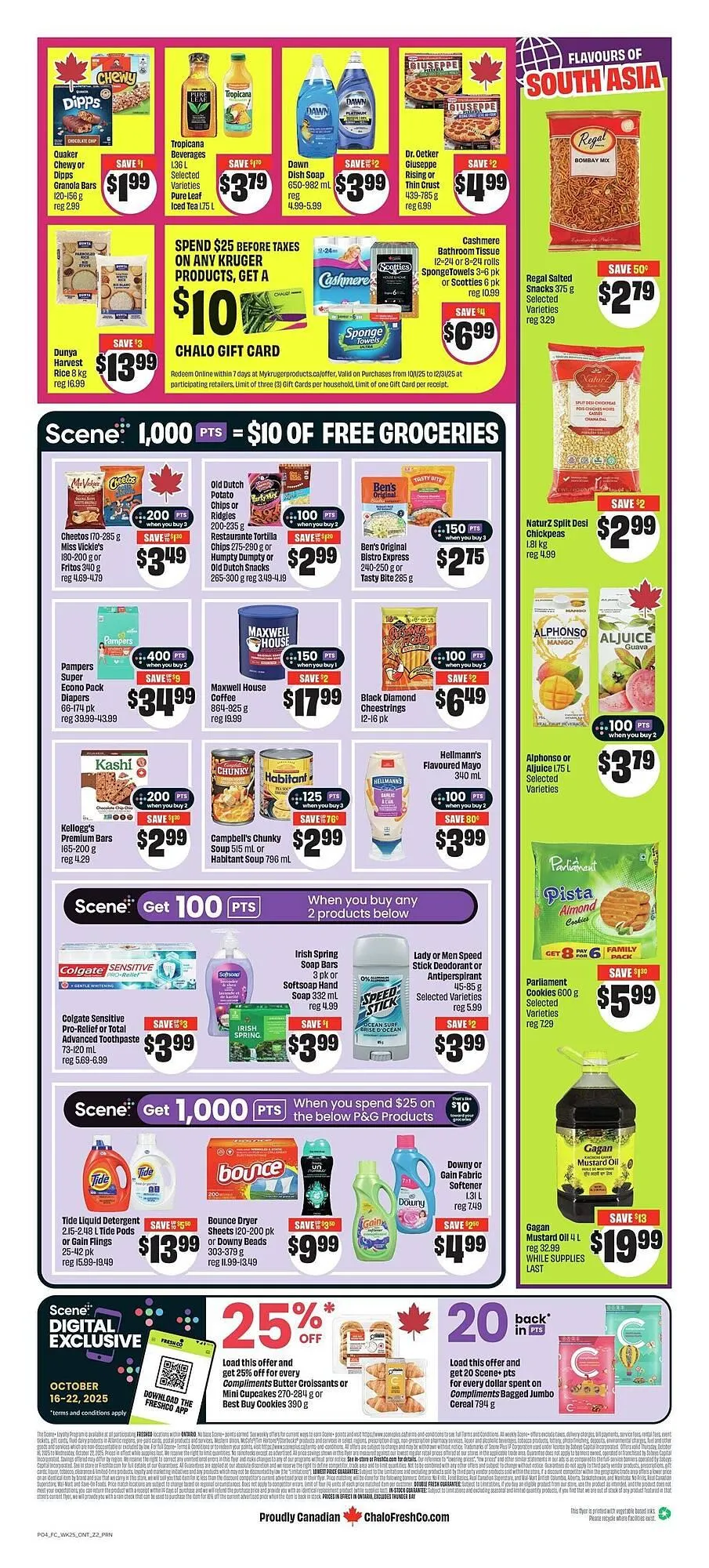 FreshCo flyer from October 16 to October 22 2025 - flyer page 4