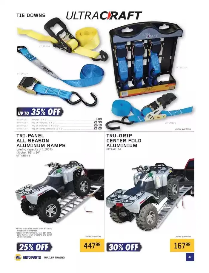 Top offers for smart savers from January 1 to March 31 2025 - flyer page 47