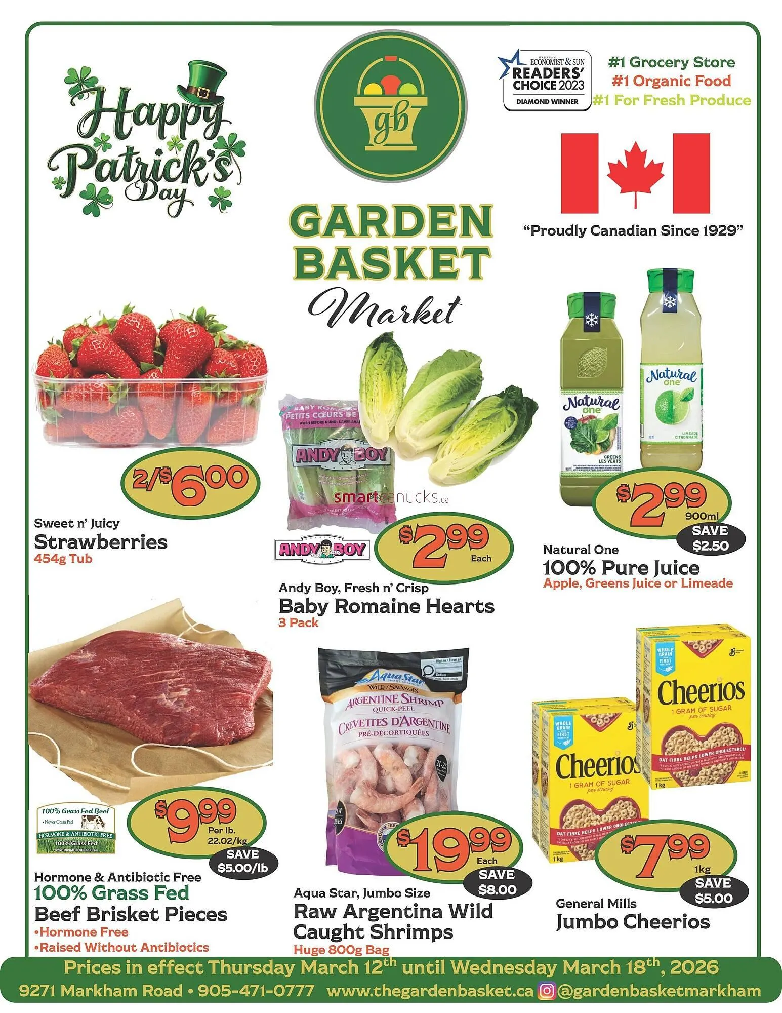 The Garden Basket flyer from March 12 to March 18 2026 - flyer page 1