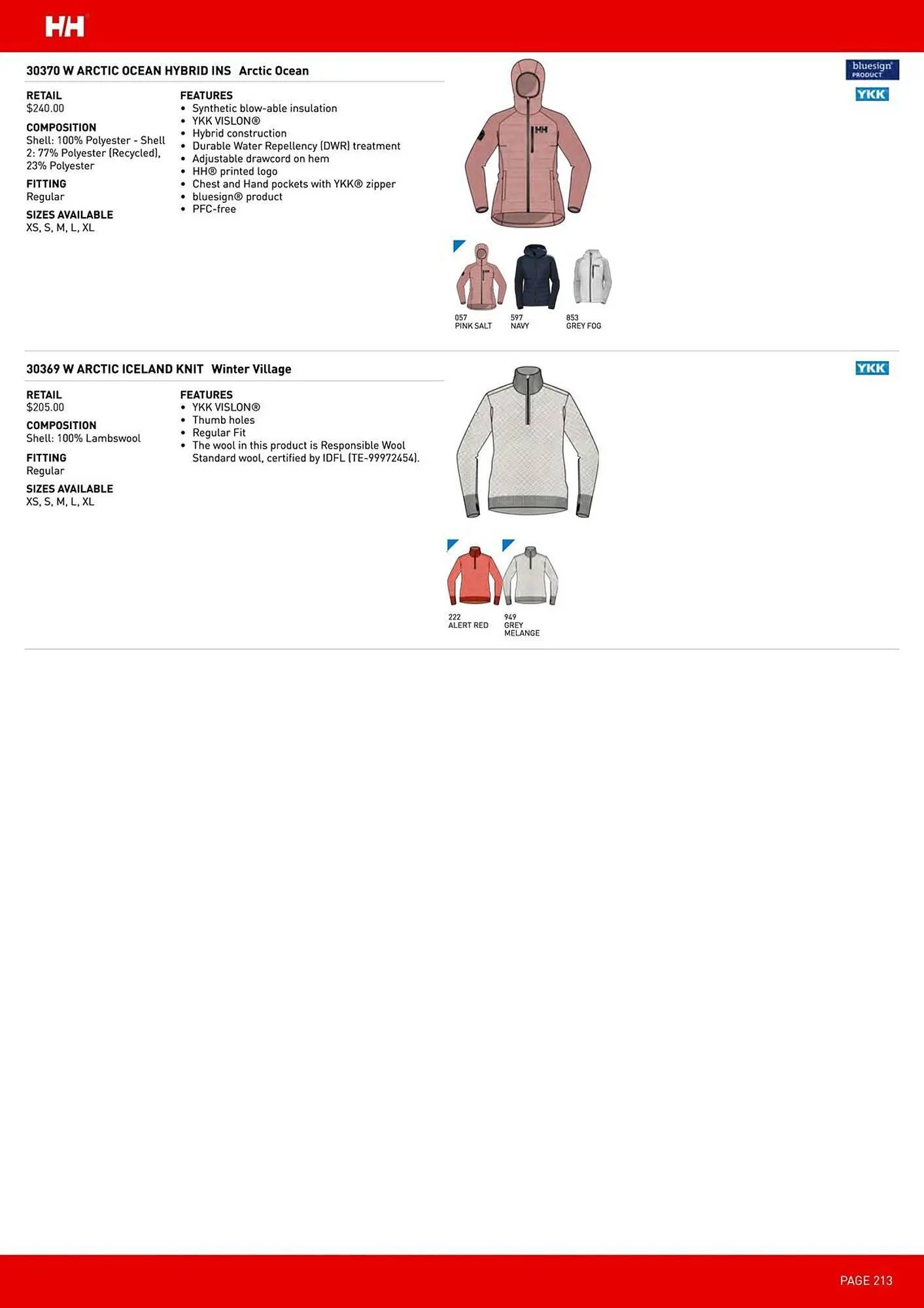 Helly Hansen flyer from September 11 to February 28 2026 - flyer page 213