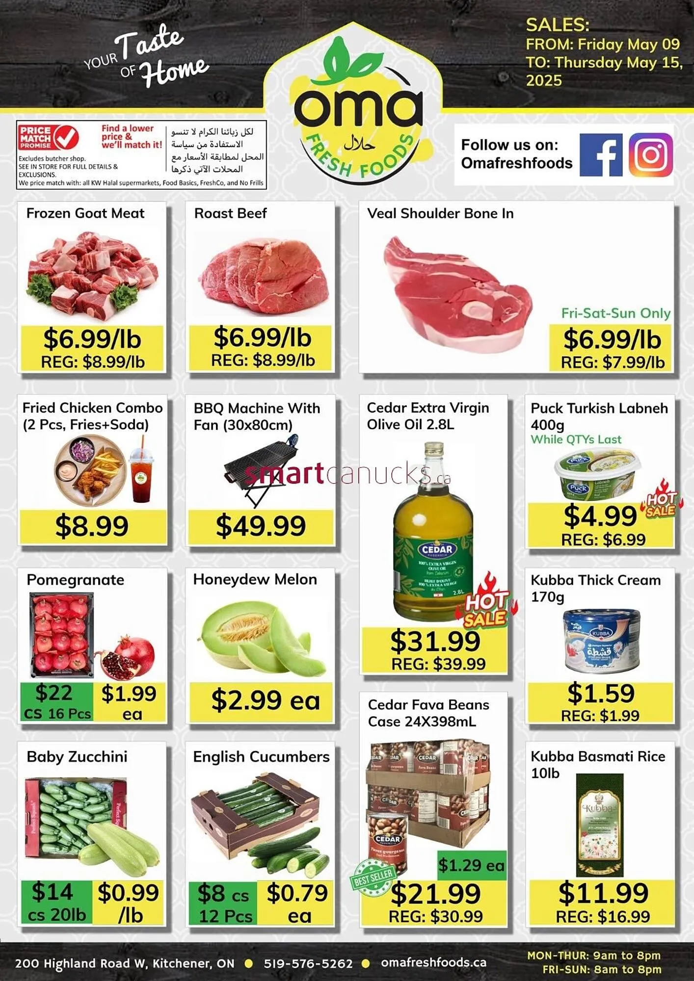 Oma Fresh Foods flyer - 1