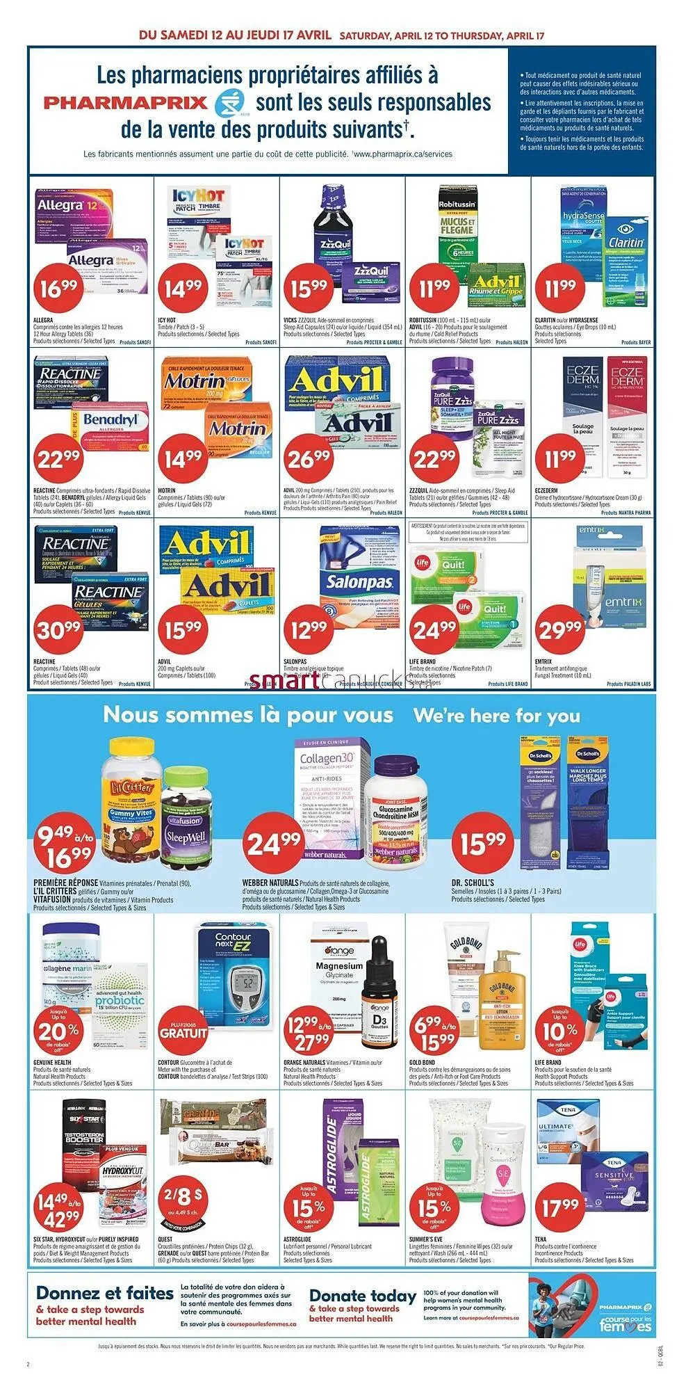 Shoppers Drug Mart flyer from April 11 to April 17 2025 - flyer page 4