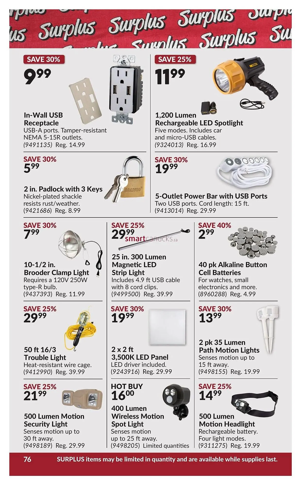 Princess Auto flyer from September 18 to September 24 2025 - flyer page 82