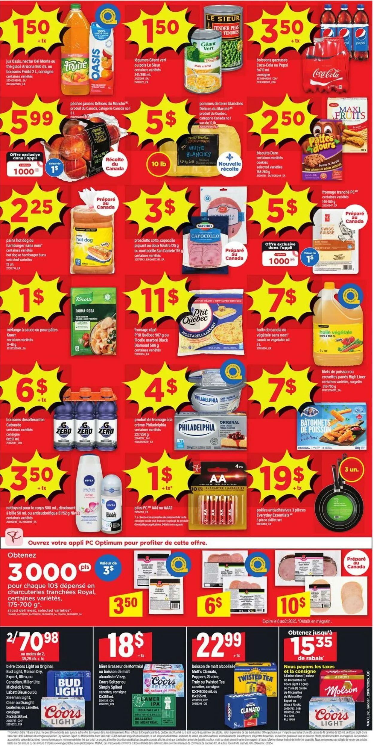 Maxi Current flyer from July 31 to August 6 2025 - flyer page 2