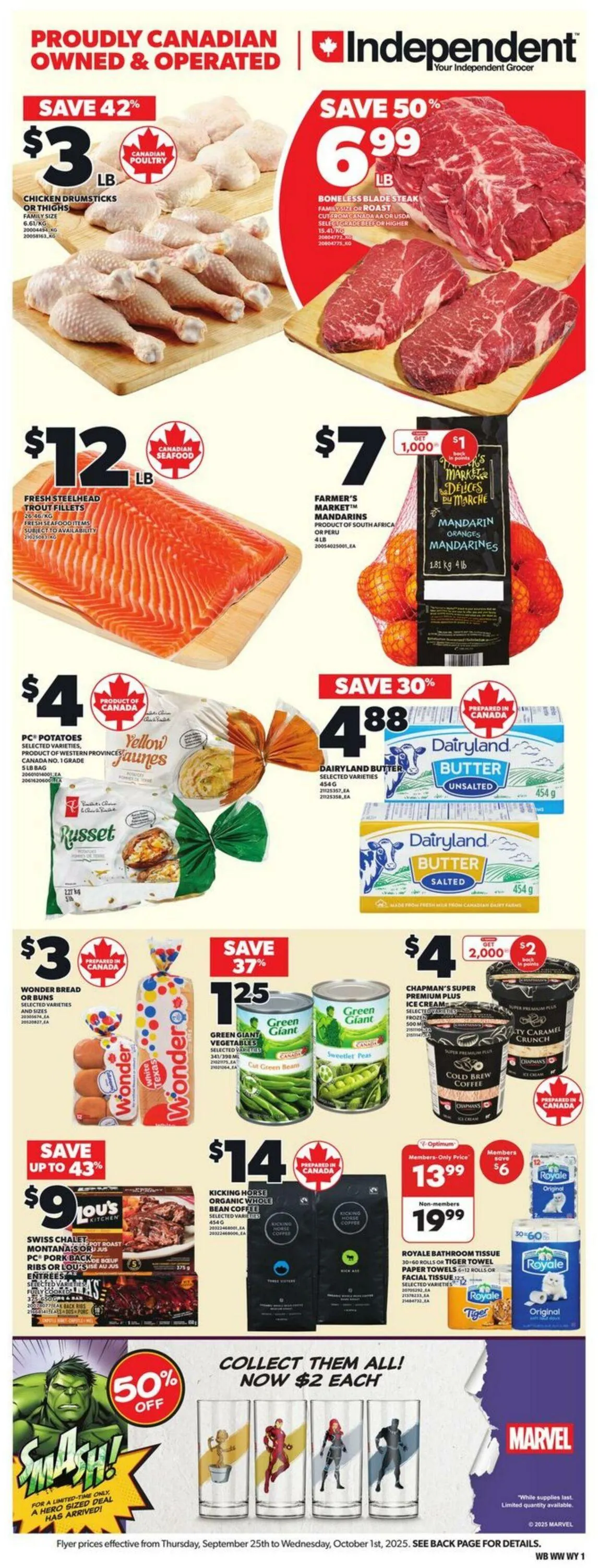 Independent Current flyer from September 25 to October 1 2025 - flyer page 3