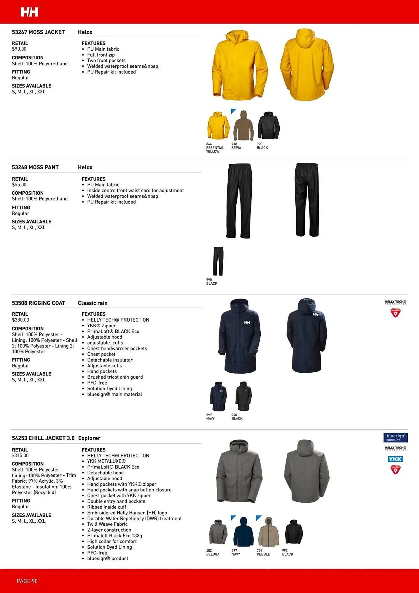 Helly Hansen flyer from September 11 to February 28 2026 - flyer page 90