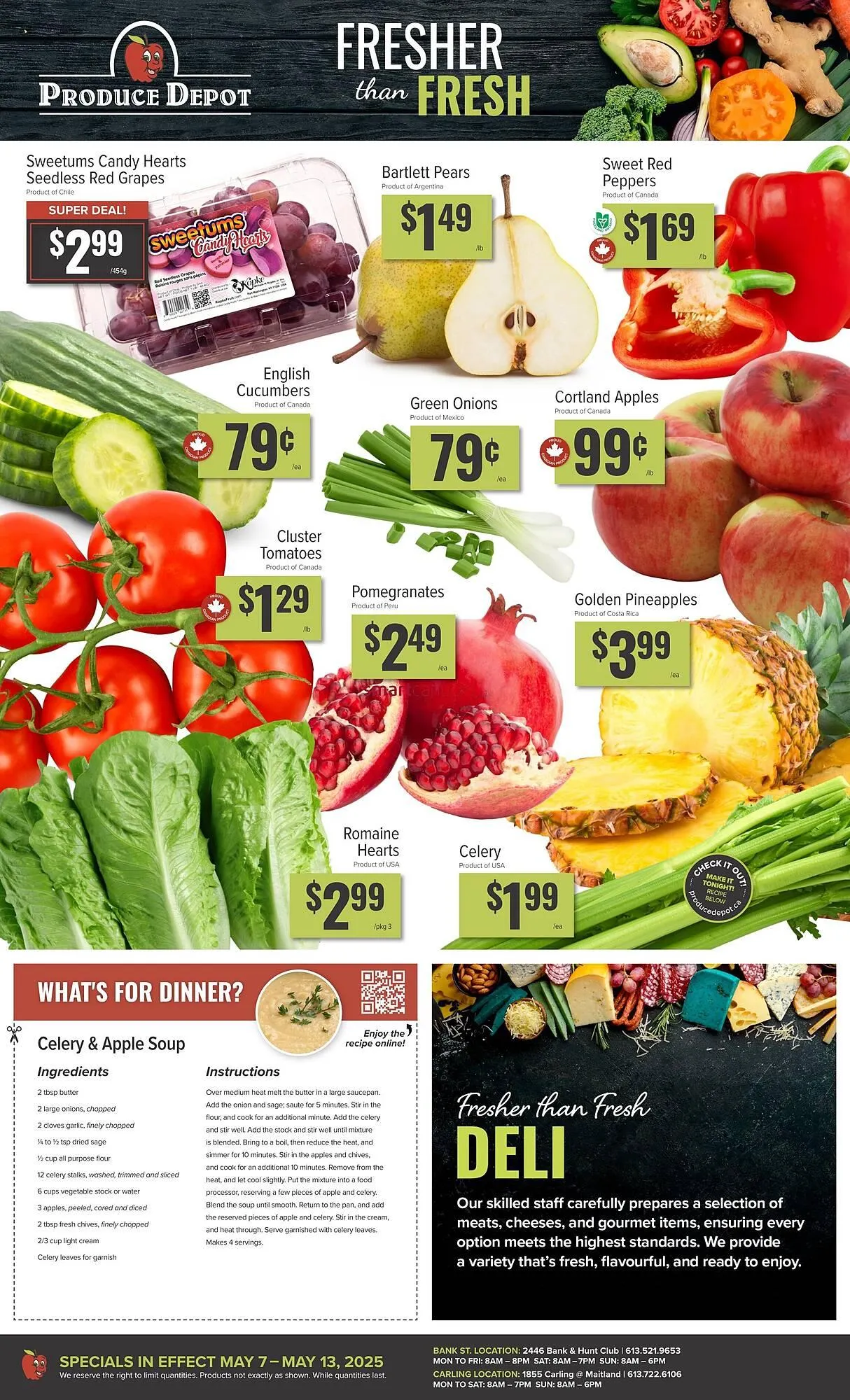 Produce Depot flyer from May 7 to May 13 2025 - flyer page 1