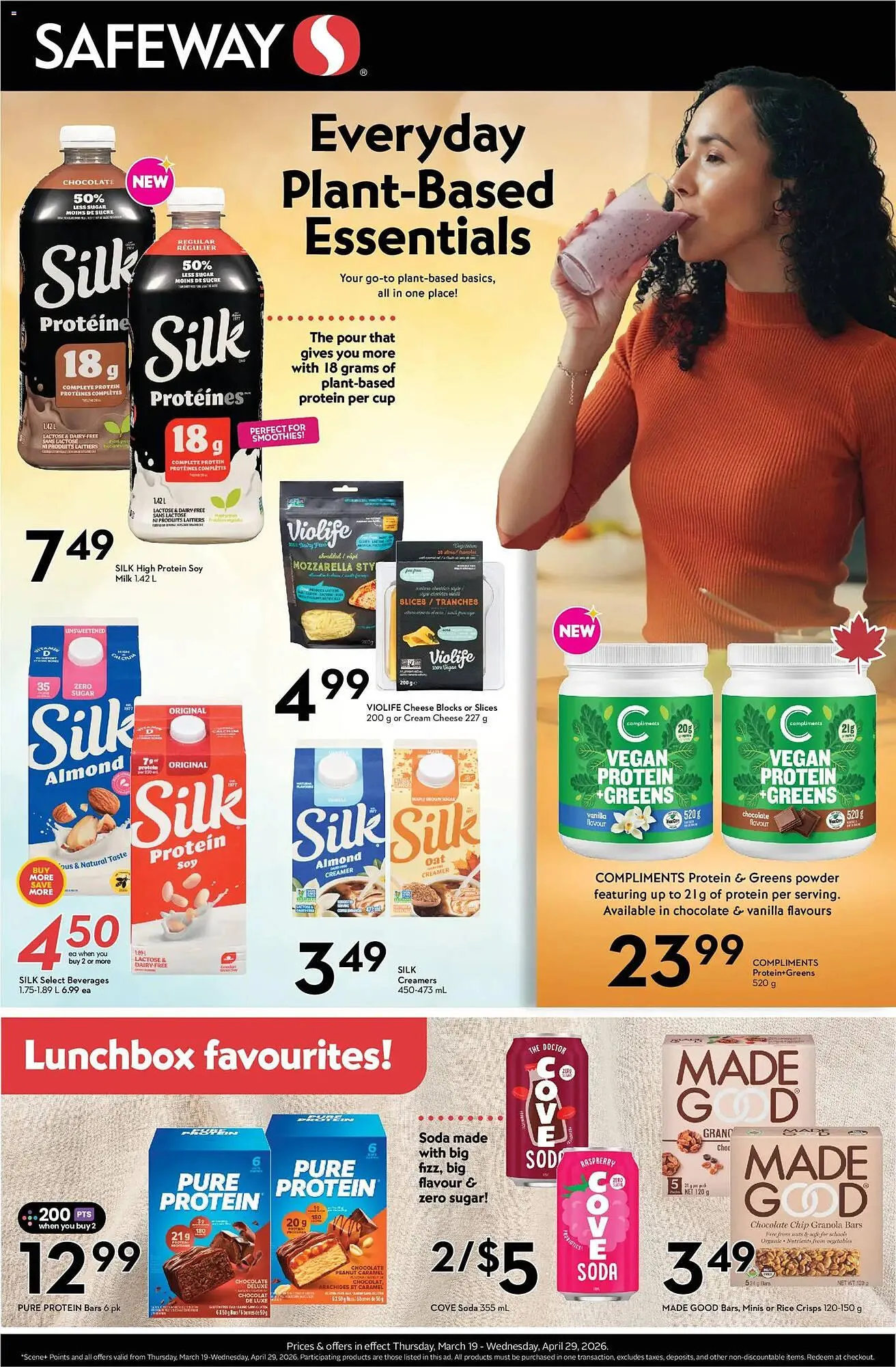 Safeway flyer from March 19 to April 29 2026 - flyer page 1