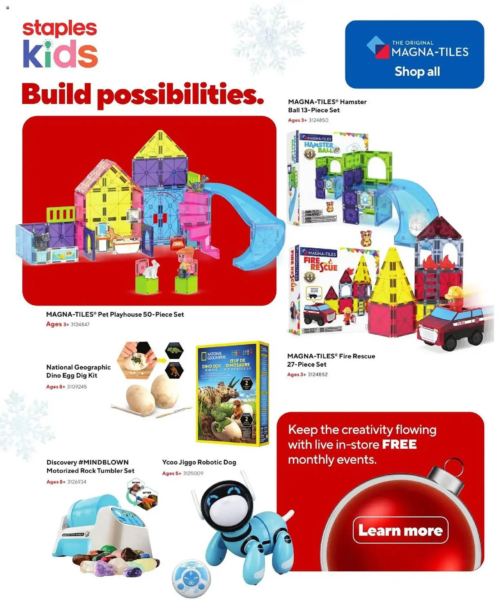 Staples flyer from November 7 to November 27 2025 - flyer page 4