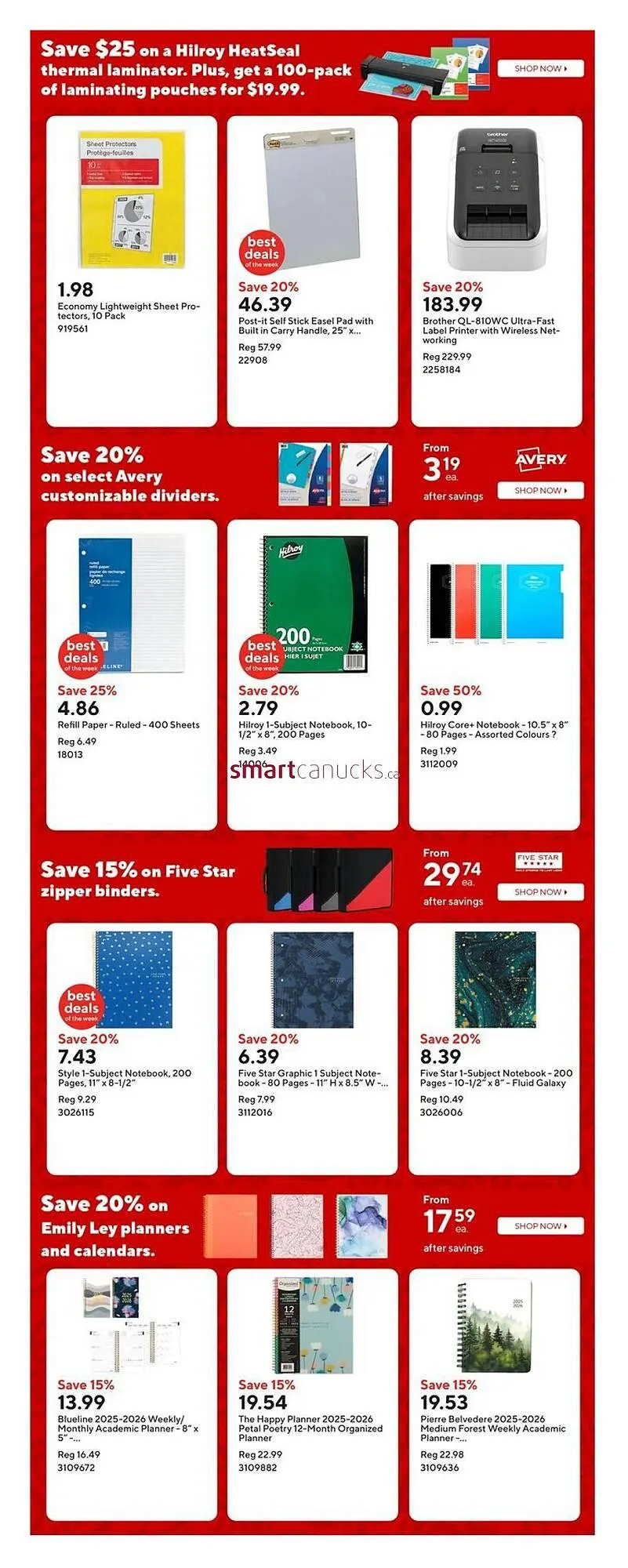 Staples flyer from September 5 to September 11 2025 - flyer page 11