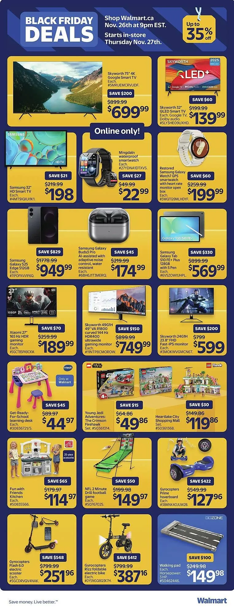 Walmart flyer from November 27 to December 8 2025 - flyer page 8