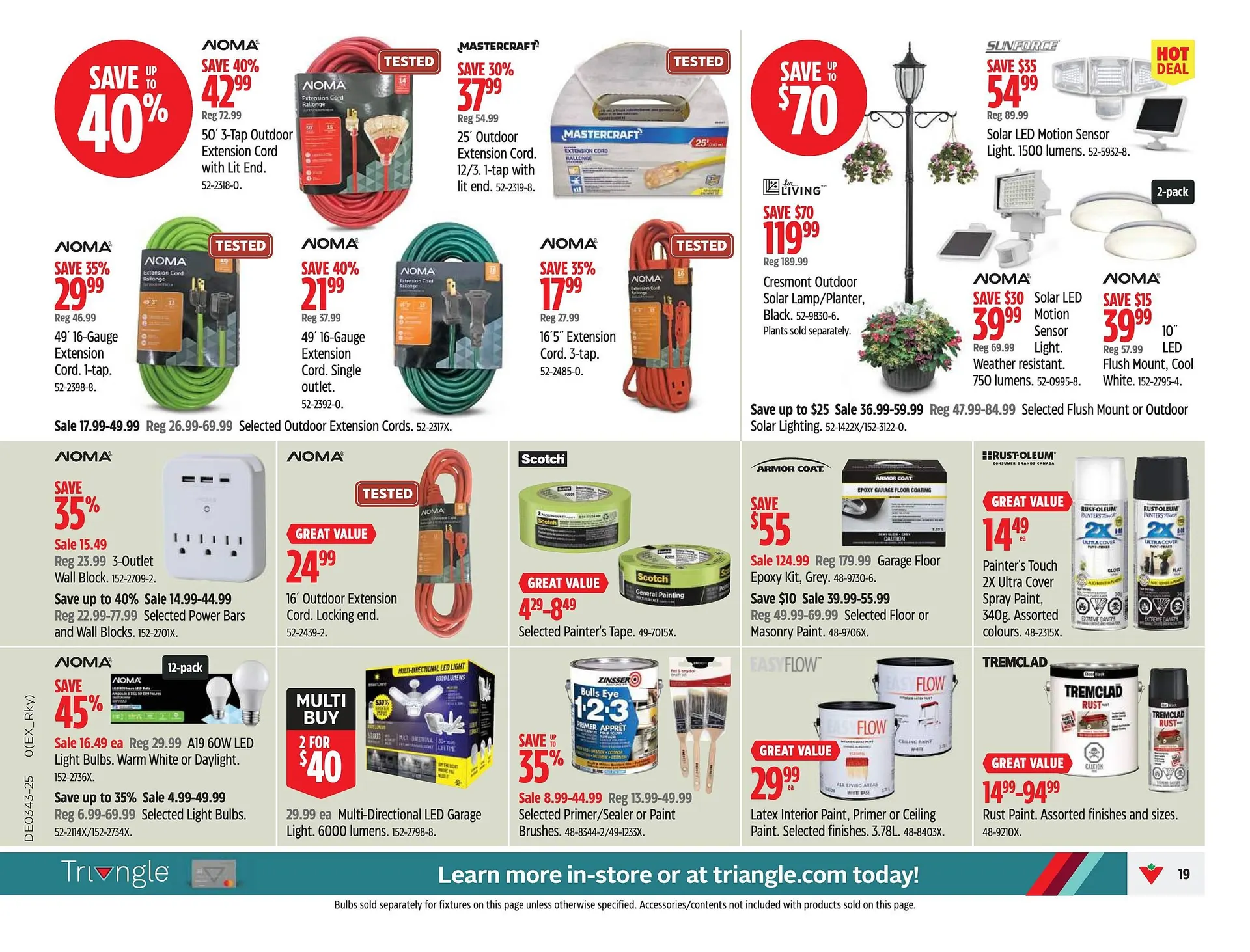 Canadian Tire flyer from October 16 to October 22 2025 - flyer page 19