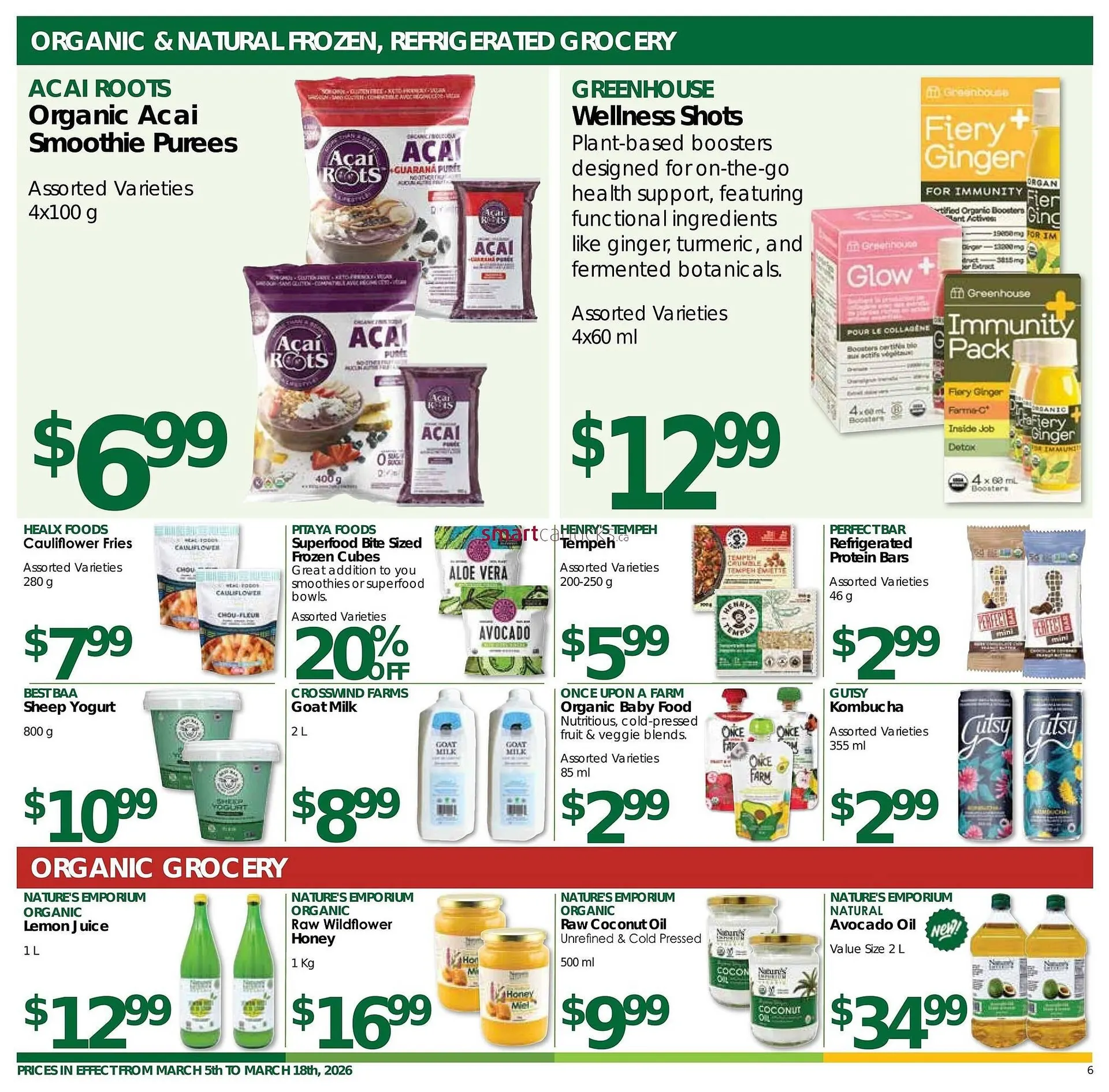 Nature's Emporium flyer from March 5 to March 18 2026 - flyer page 6