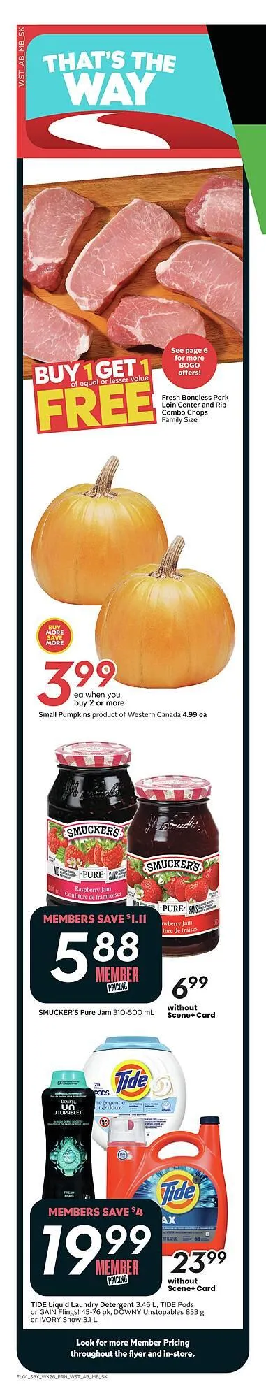 Safeway flyer from October 23 to October 29 2025 - flyer page 2