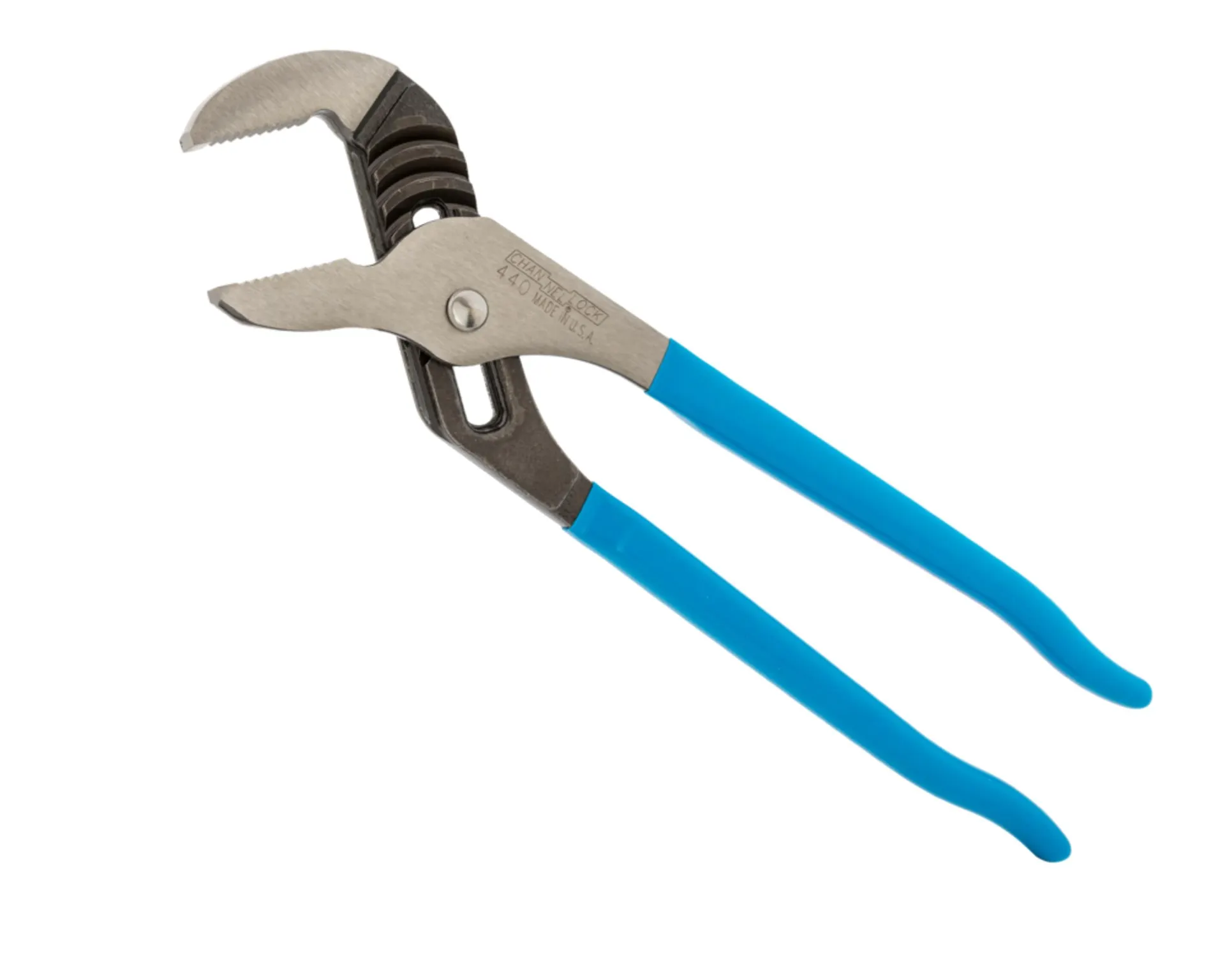 CHANNELLOCK® 440 Straight Tongue & Groove Pliers, 2-1/4-in Jaw, PermaLock® Fastener, High-Carbon Steel, 12-in
