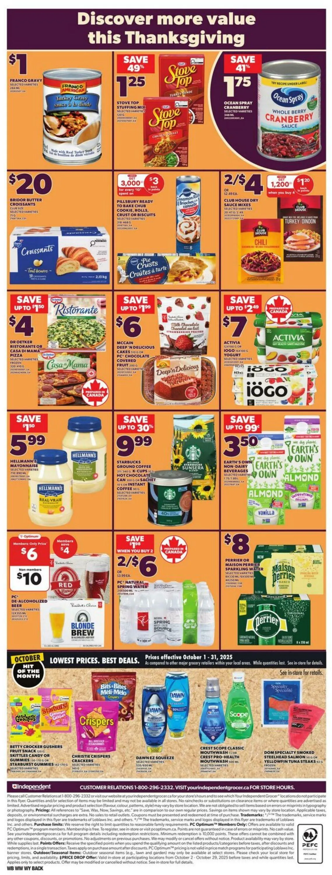 Independent Current flyer from October 2 to October 8 2025 - flyer page 4