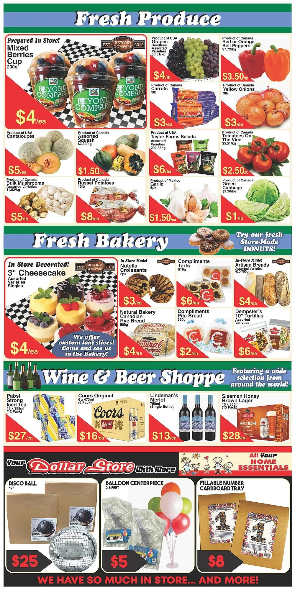 Fresh Market Foods flyer from October 31 to November 6 2025 - flyer page 3