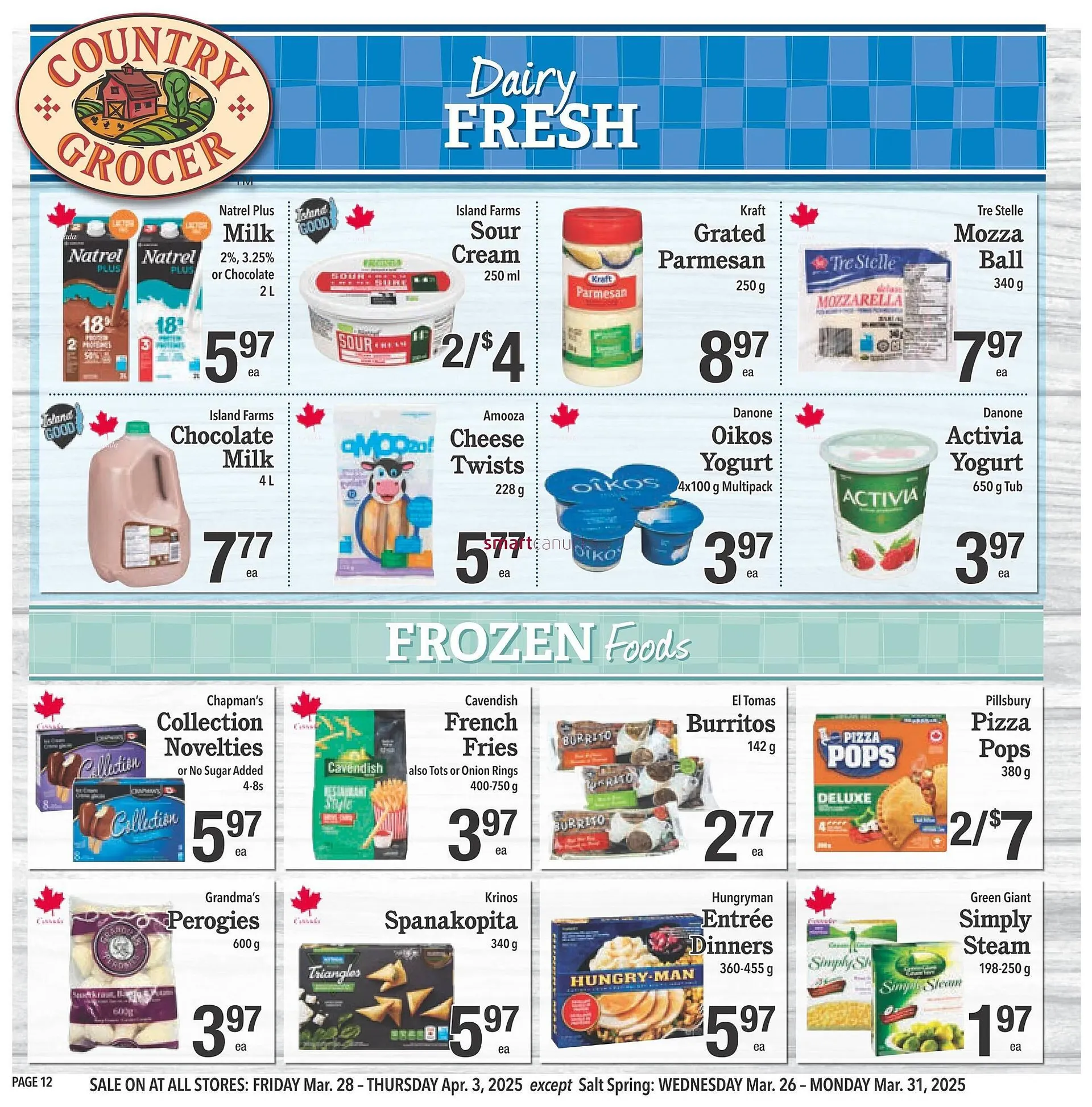 Country Grocer flyer from March 27 to April 2 2025 - flyer page 12