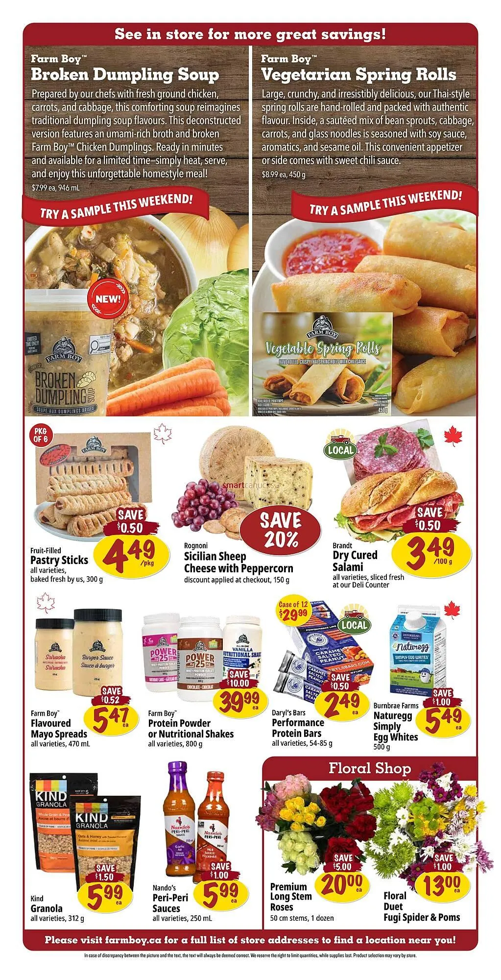 Farm Boy flyer from January 8 to January 14 2026 - flyer page 3
