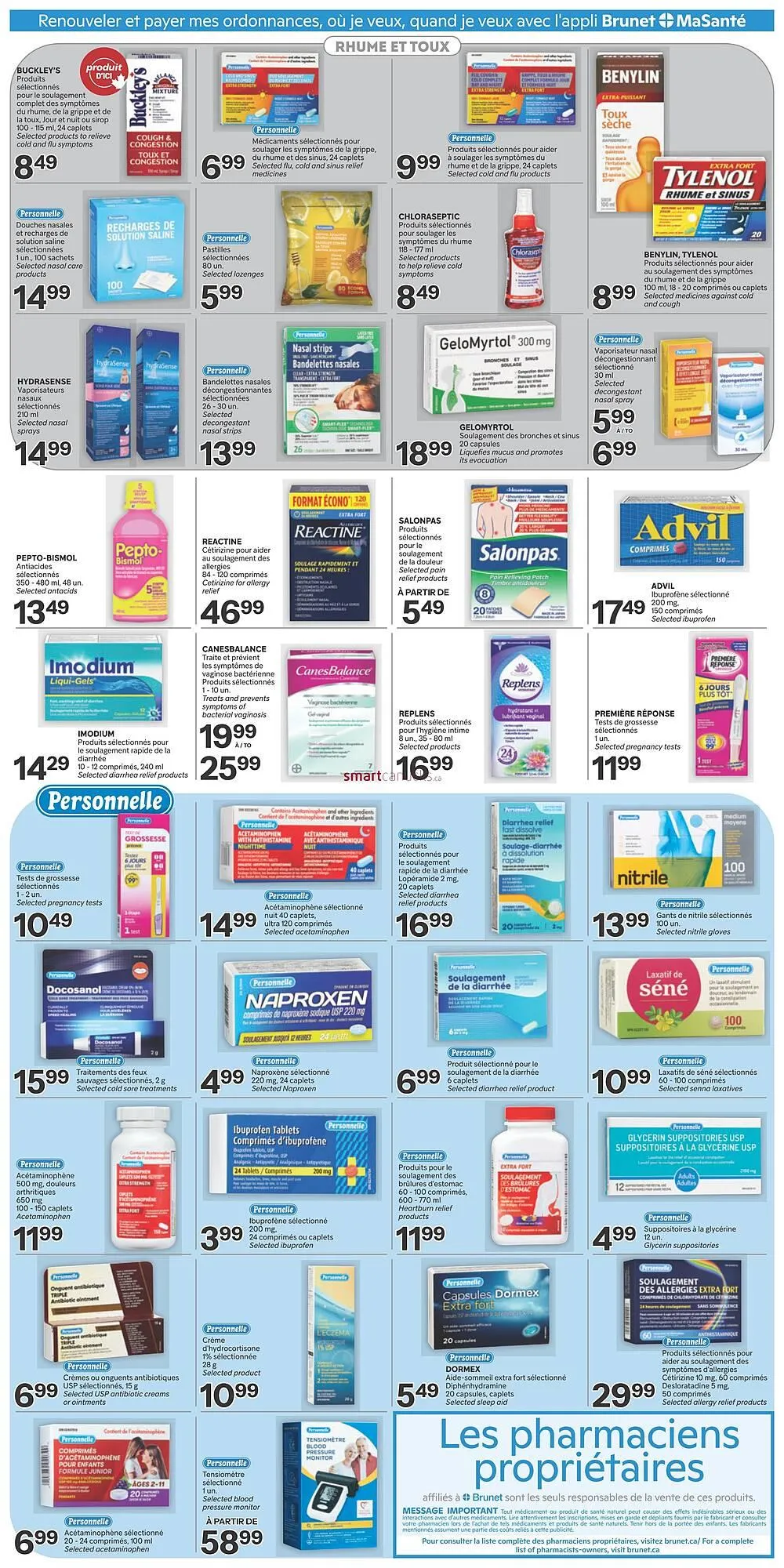 Brunet flyer from January 22 to January 28 2026 - flyer page 3