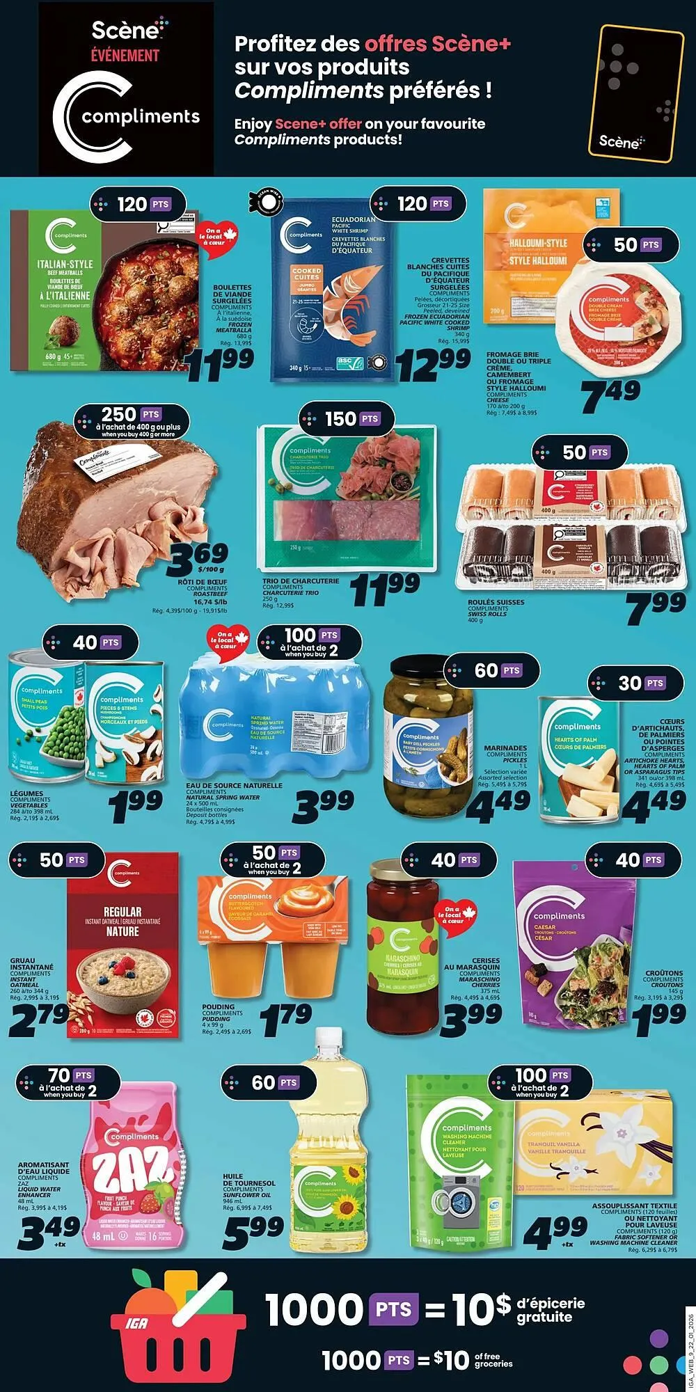 IGA flyer from January 22 to January 28 2026 - flyer page 11