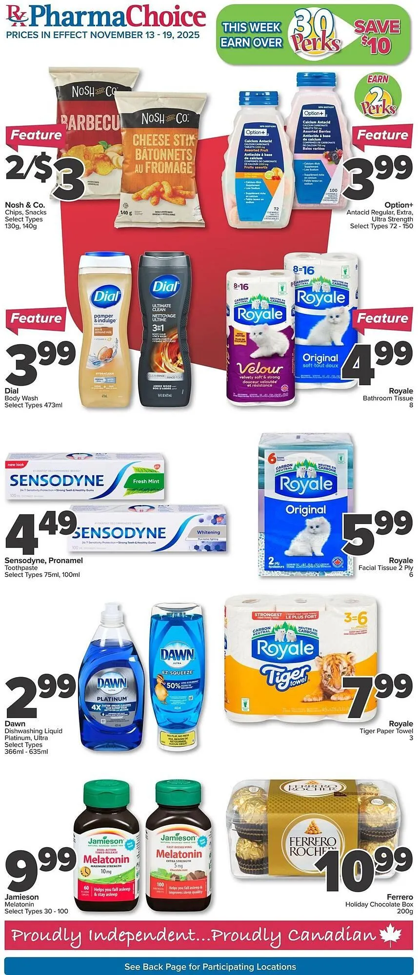 PharmaChoice flyer from November 13 to November 19 2025 - flyer page 1