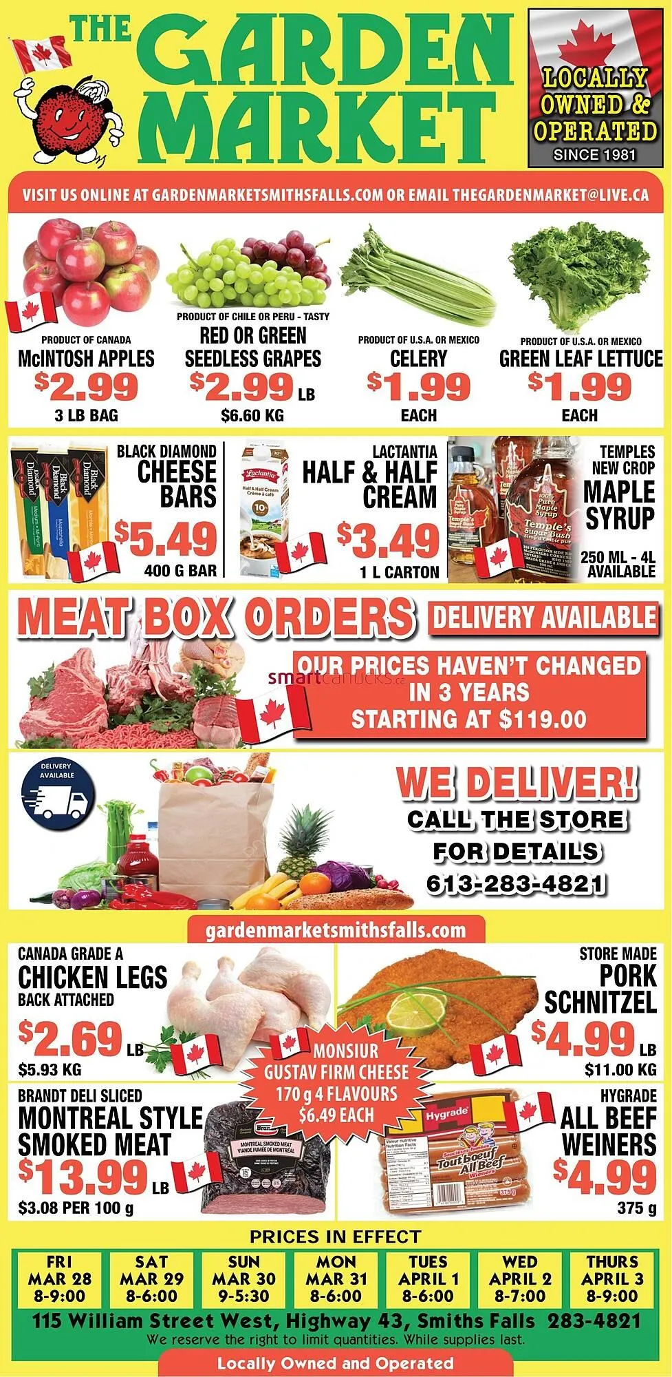 The Garden Market flyer - 1