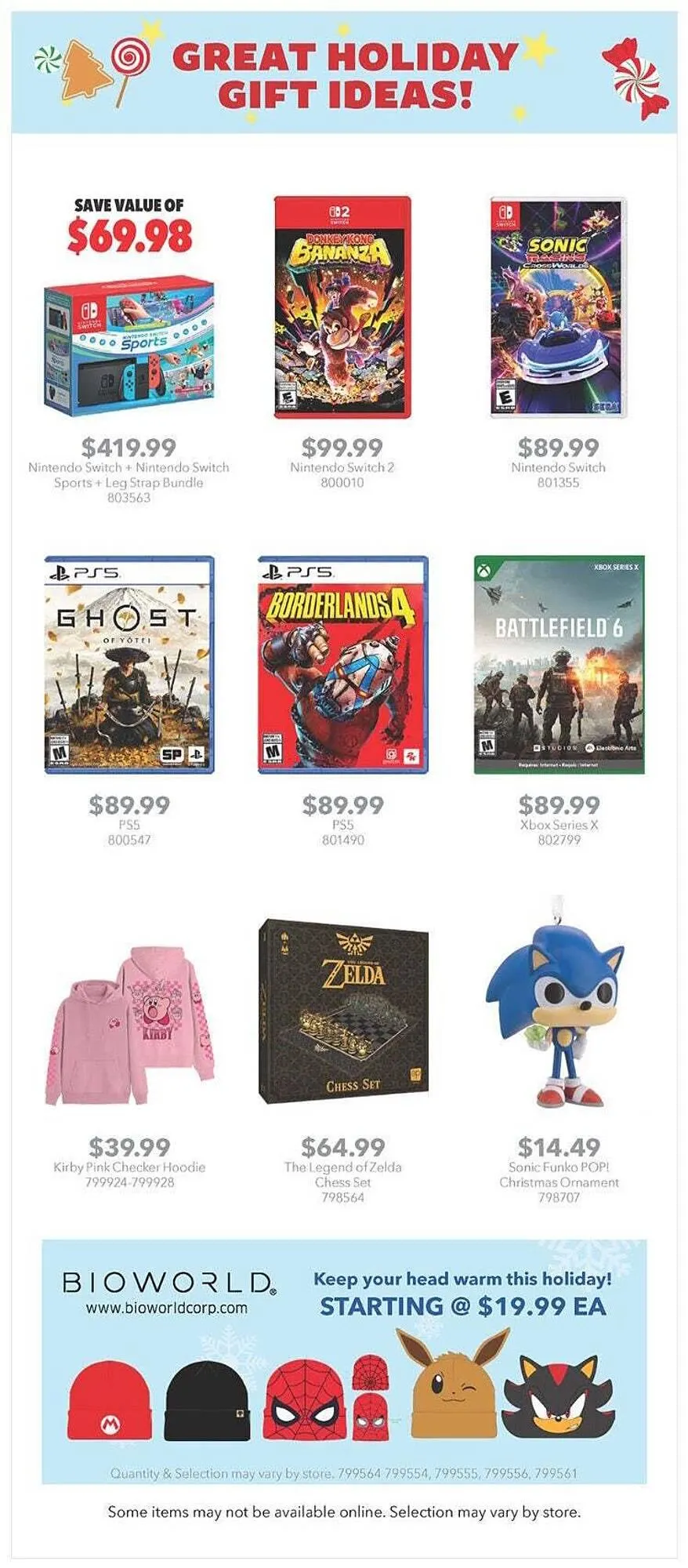 GameStop flyer from November 3 to December 1 2025 - flyer page 3