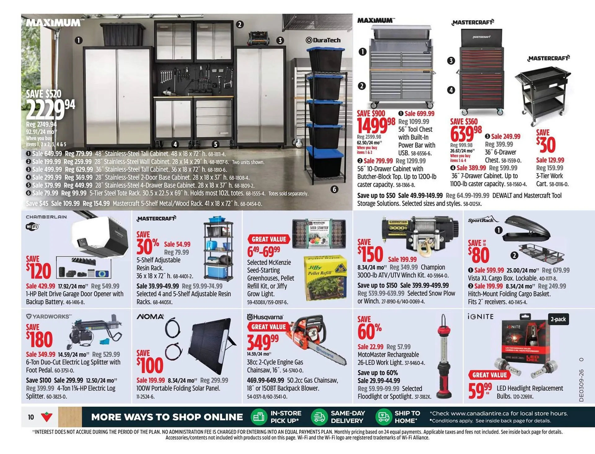 Canadian Tire flyer from February 26 to March 4 2026 - flyer page 10
