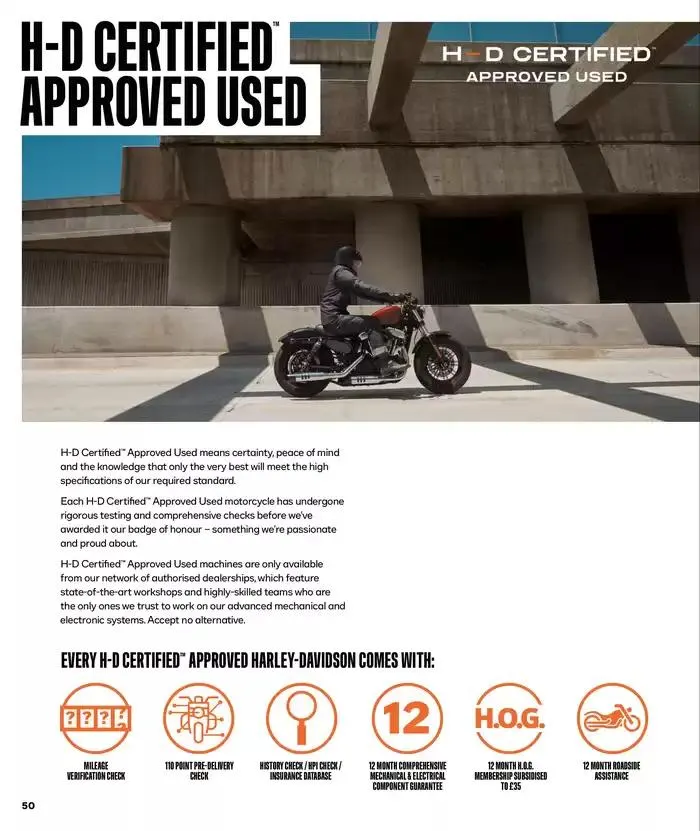 Harley Davidson 2025 Brochure from February 6 to February 6 2026 - flyer page 50
