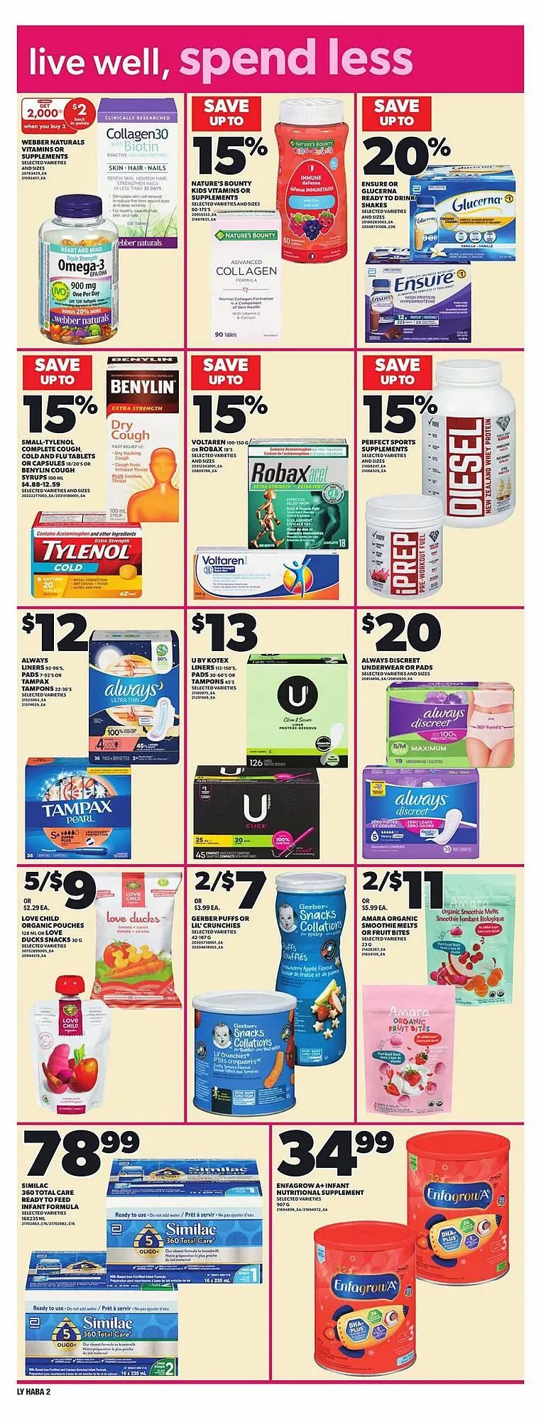 Loblaws flyer from January 1 to January 8 2026 - flyer page 14