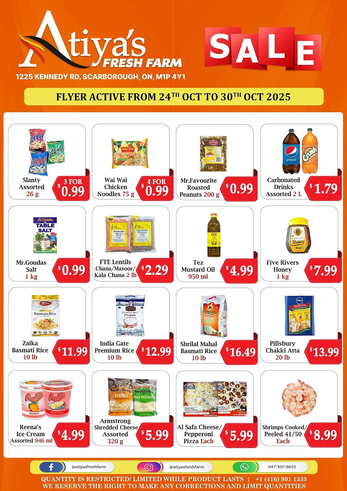 Atiya's Fresh Farm flyer from October 24 to October 30 2025 - flyer page 2